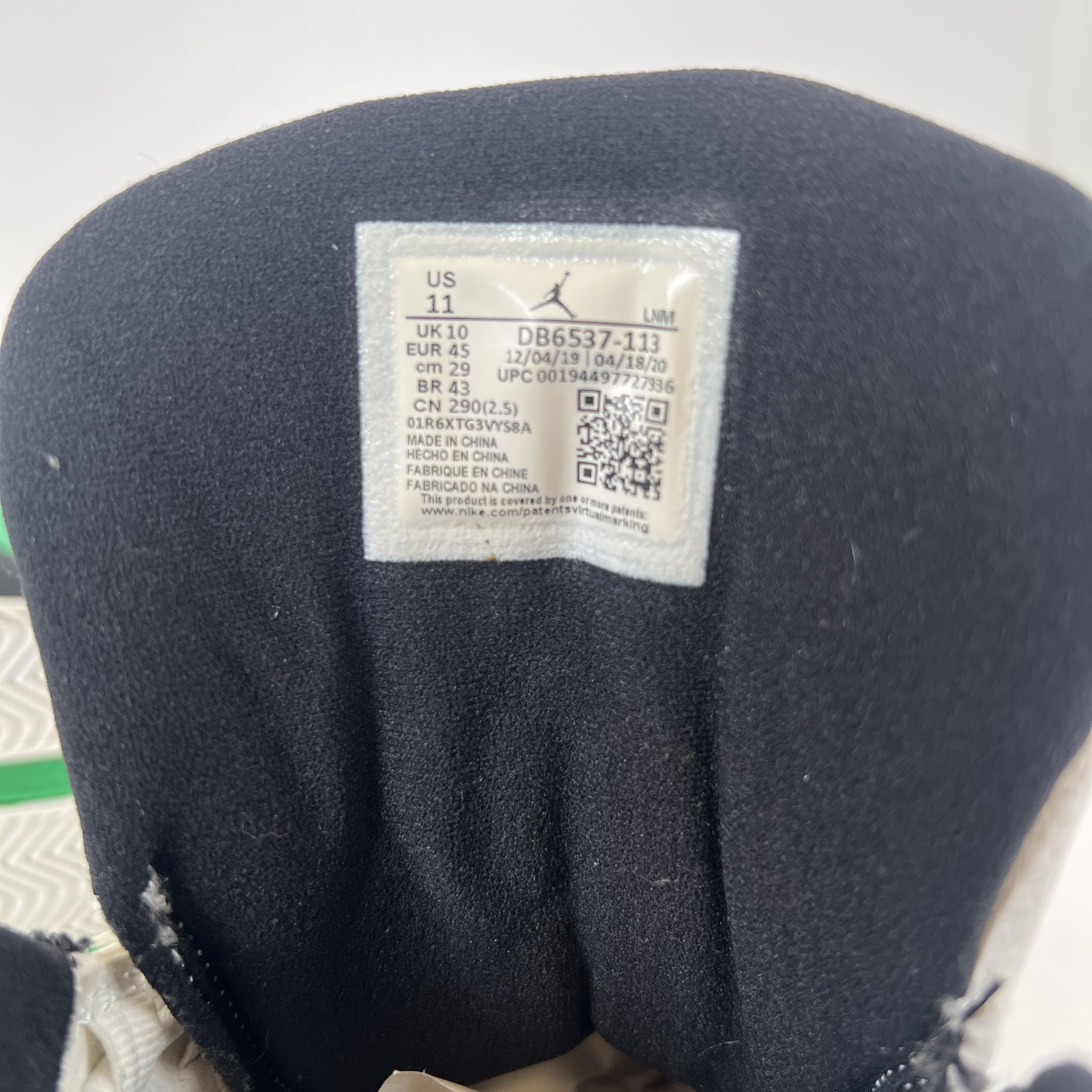 [SP3953] Jordan 13 Retro White Lucky Green