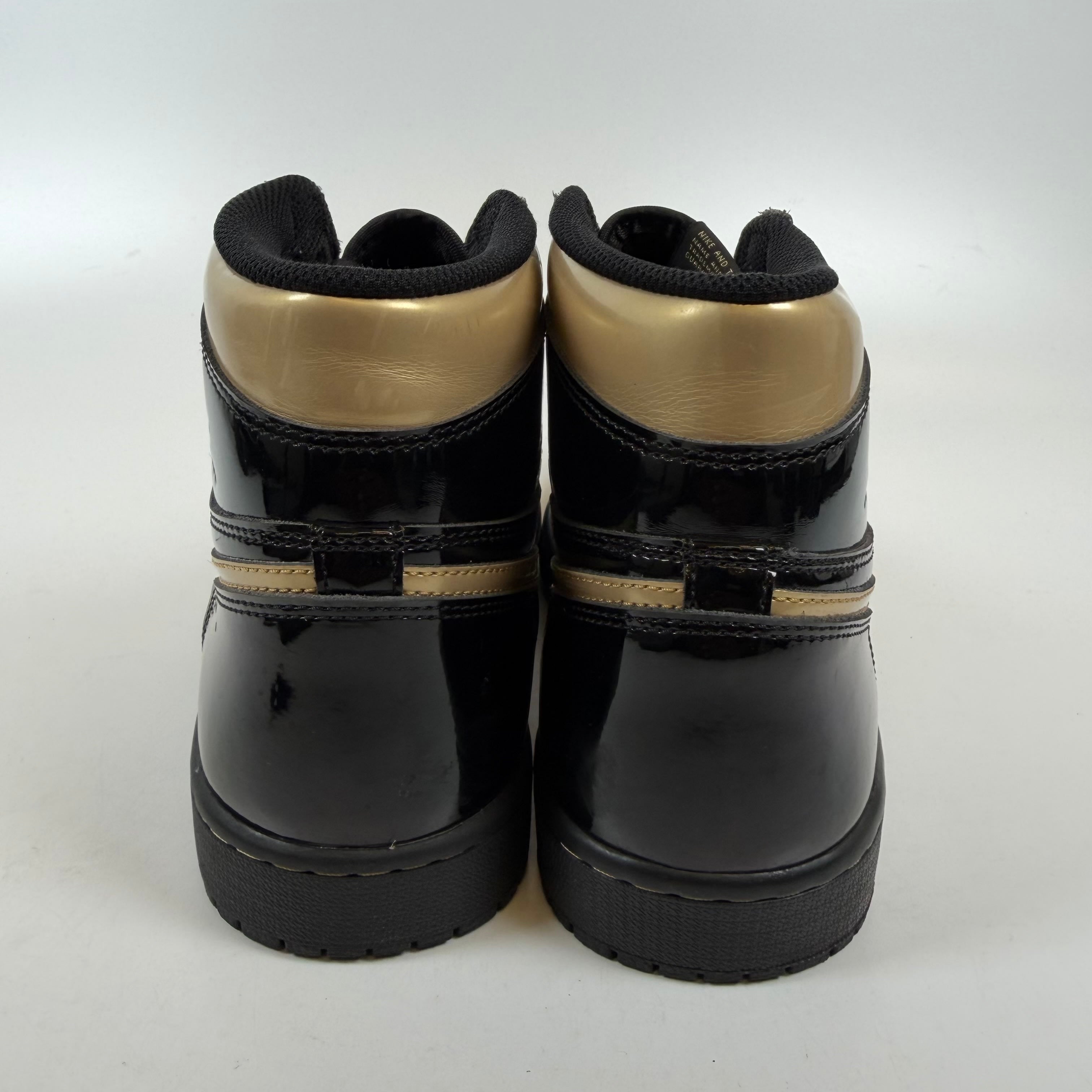 [SP9798] Jordan 1 Retro High Black Metallic Gold (2020)