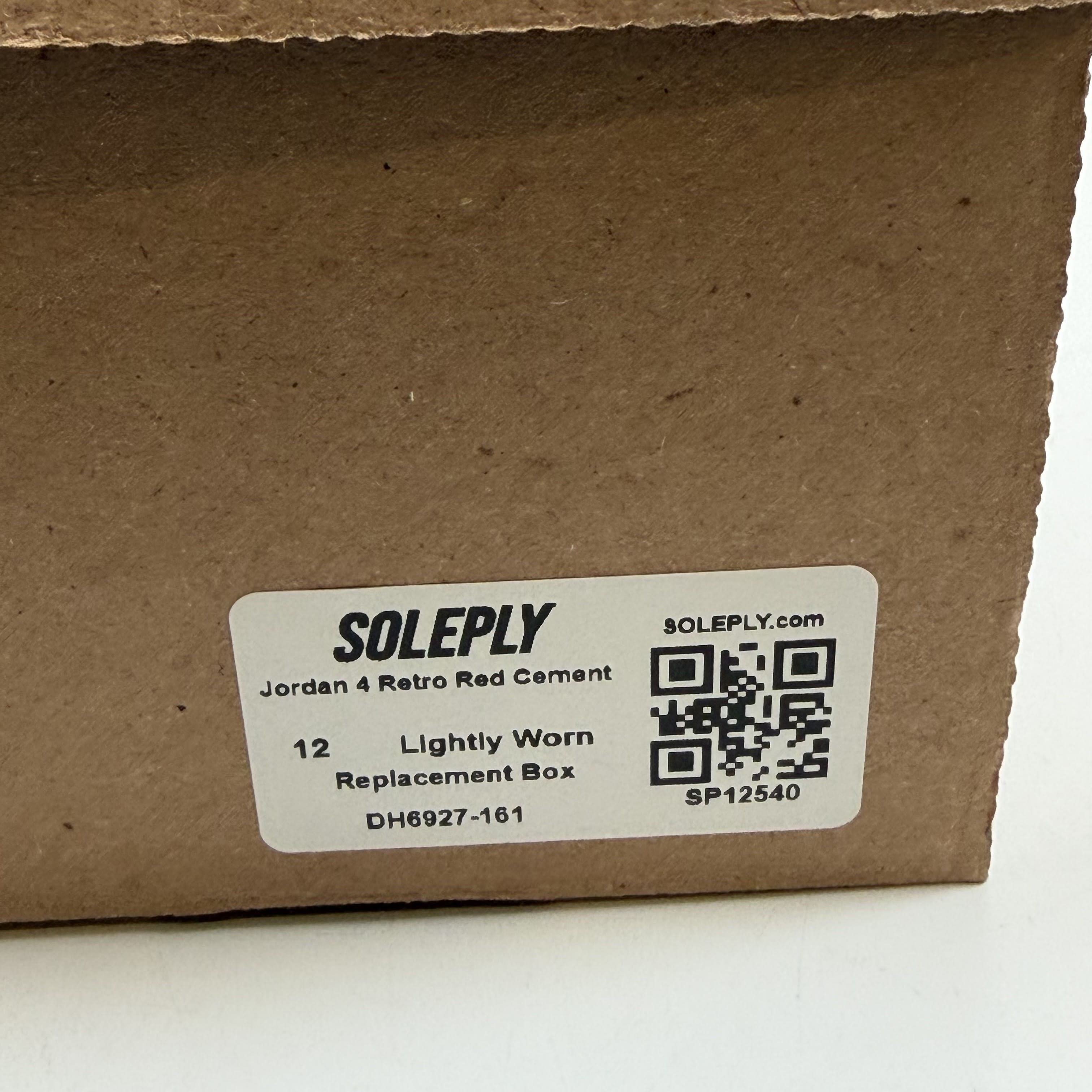[SP12540] Jordan 4 Retro Red Cement