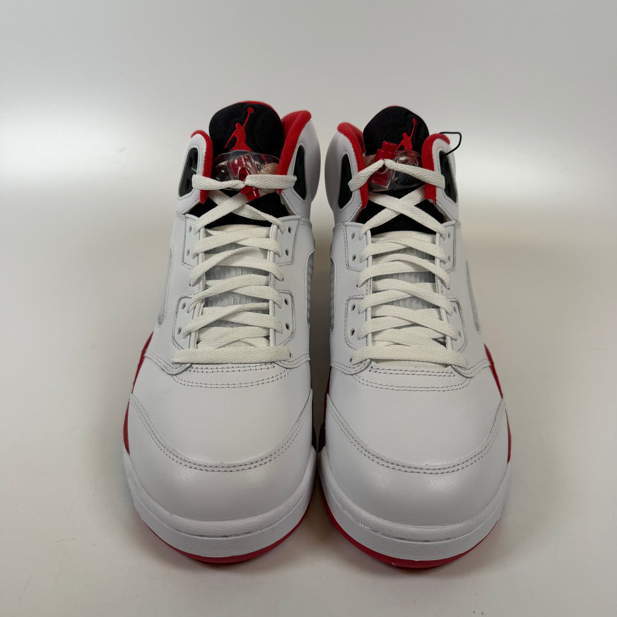 [SP14288] Jordan 5 Retro Fire Red Black Tongue (2025)