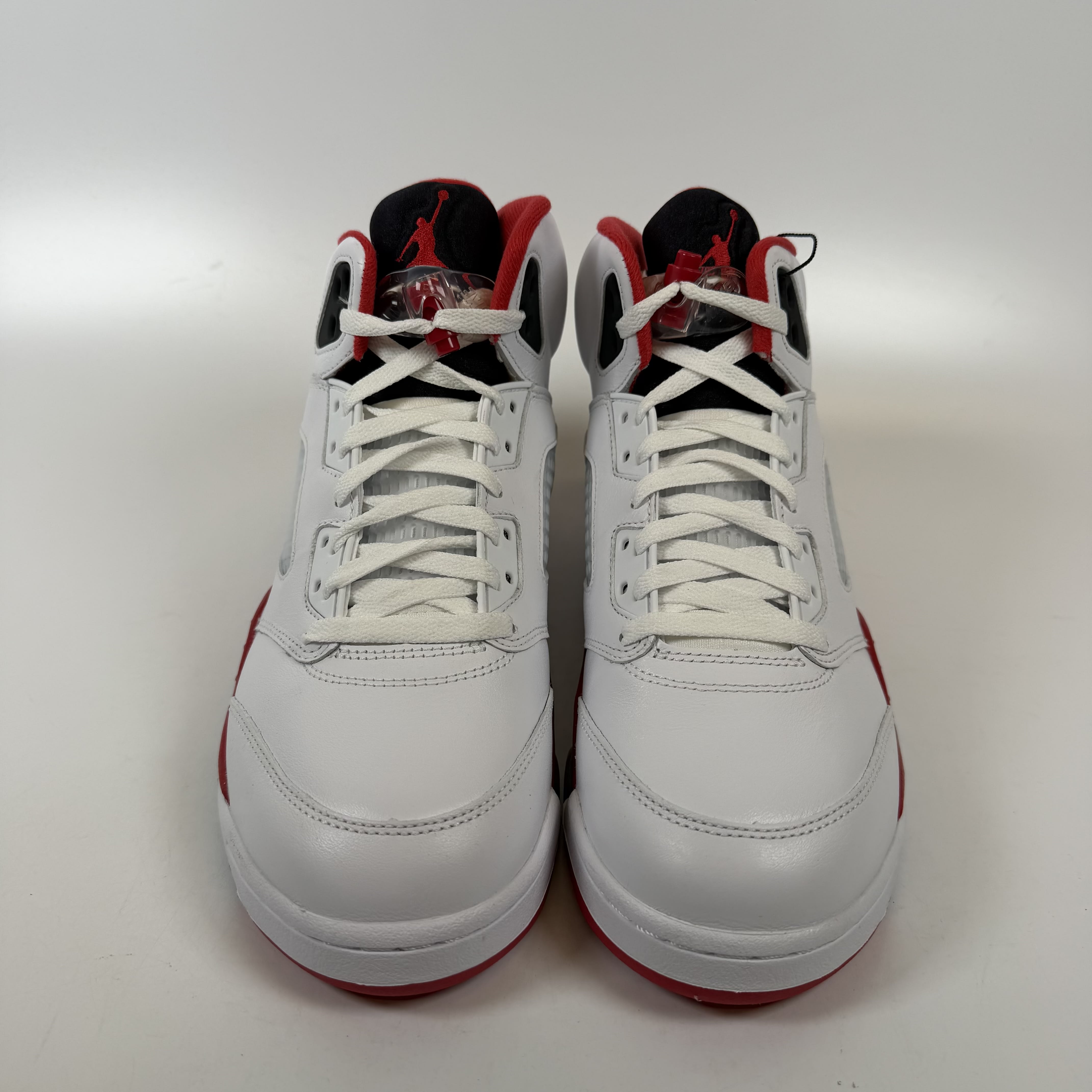 [SP14288] Jordan 5 Retro Fire Red Black Tongue (2025)