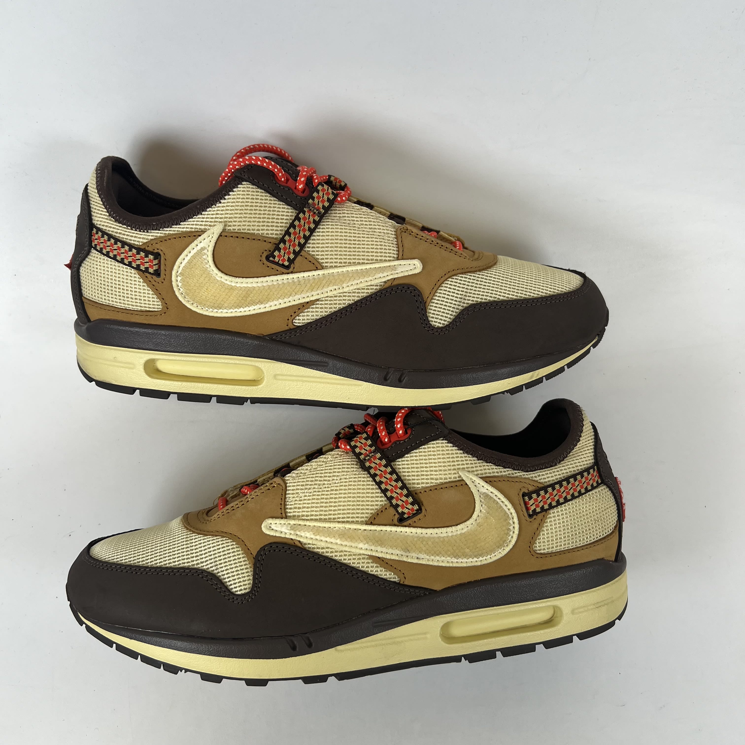 [SP11942] Nike Air Max 1 Travis Scott Cactus Jack Baroque Brown