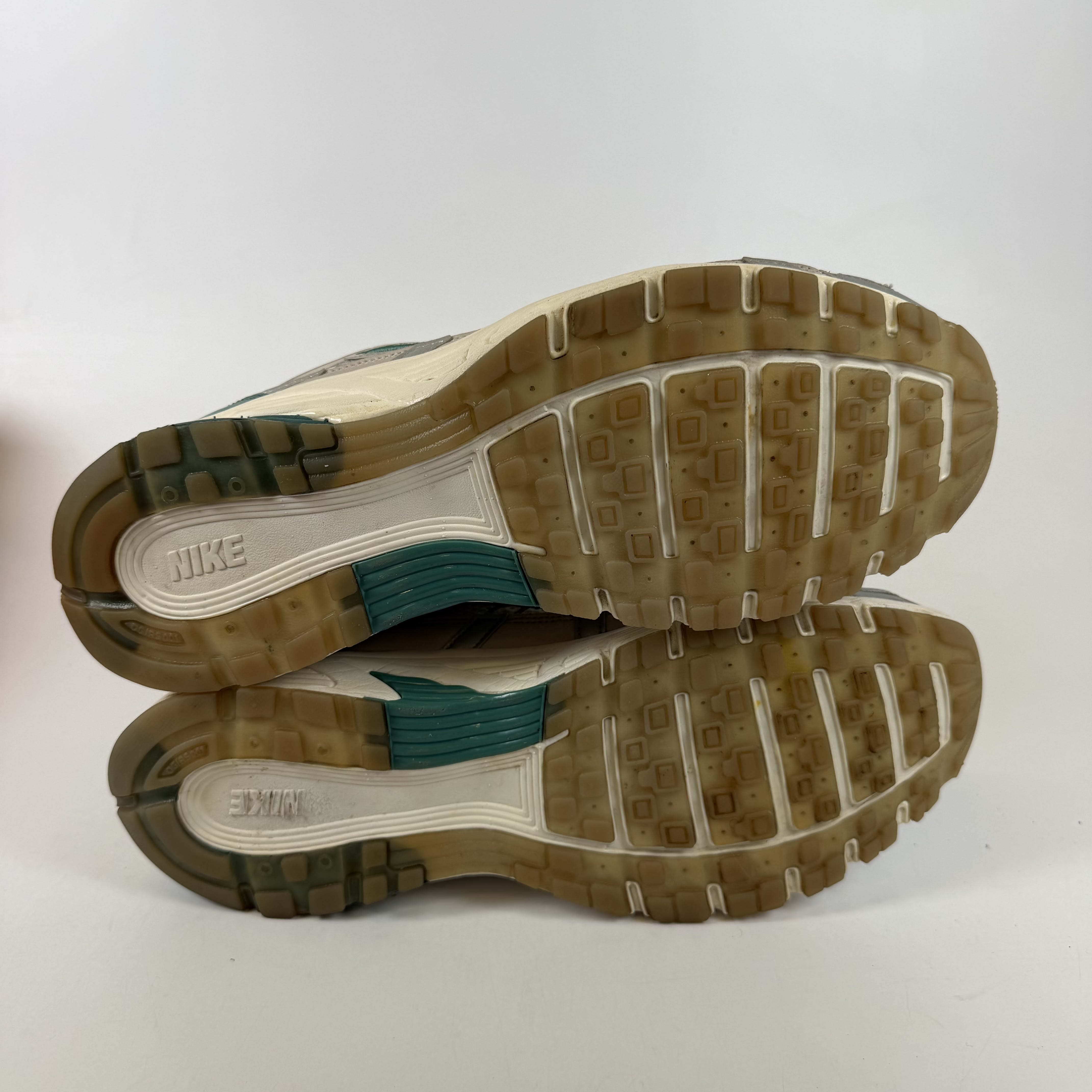[SP10339] Nike P-6000 Premium Light Bone Bicoastal Green