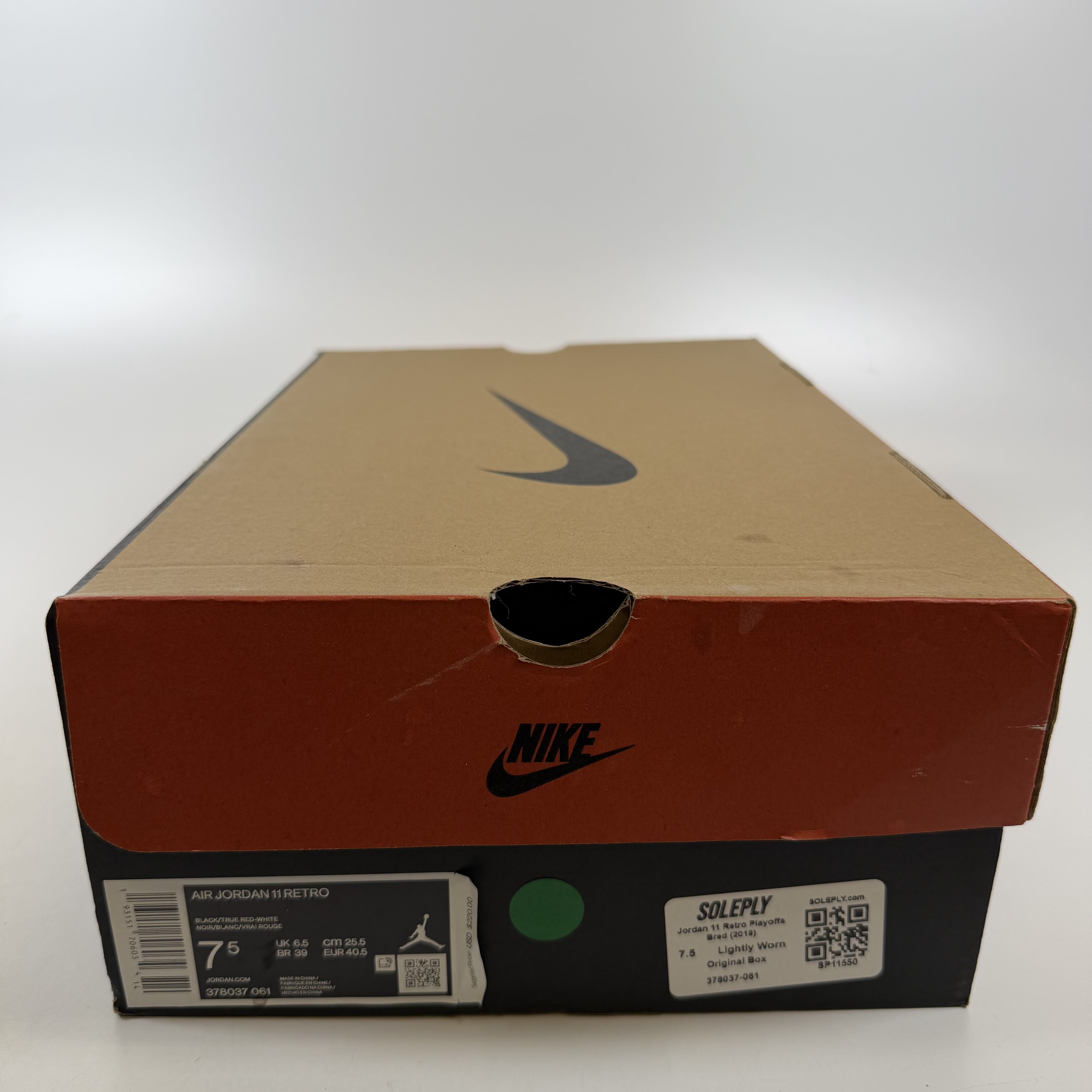 [SP11550] Jordan 11 Retro Playoffs Bred (2019)
