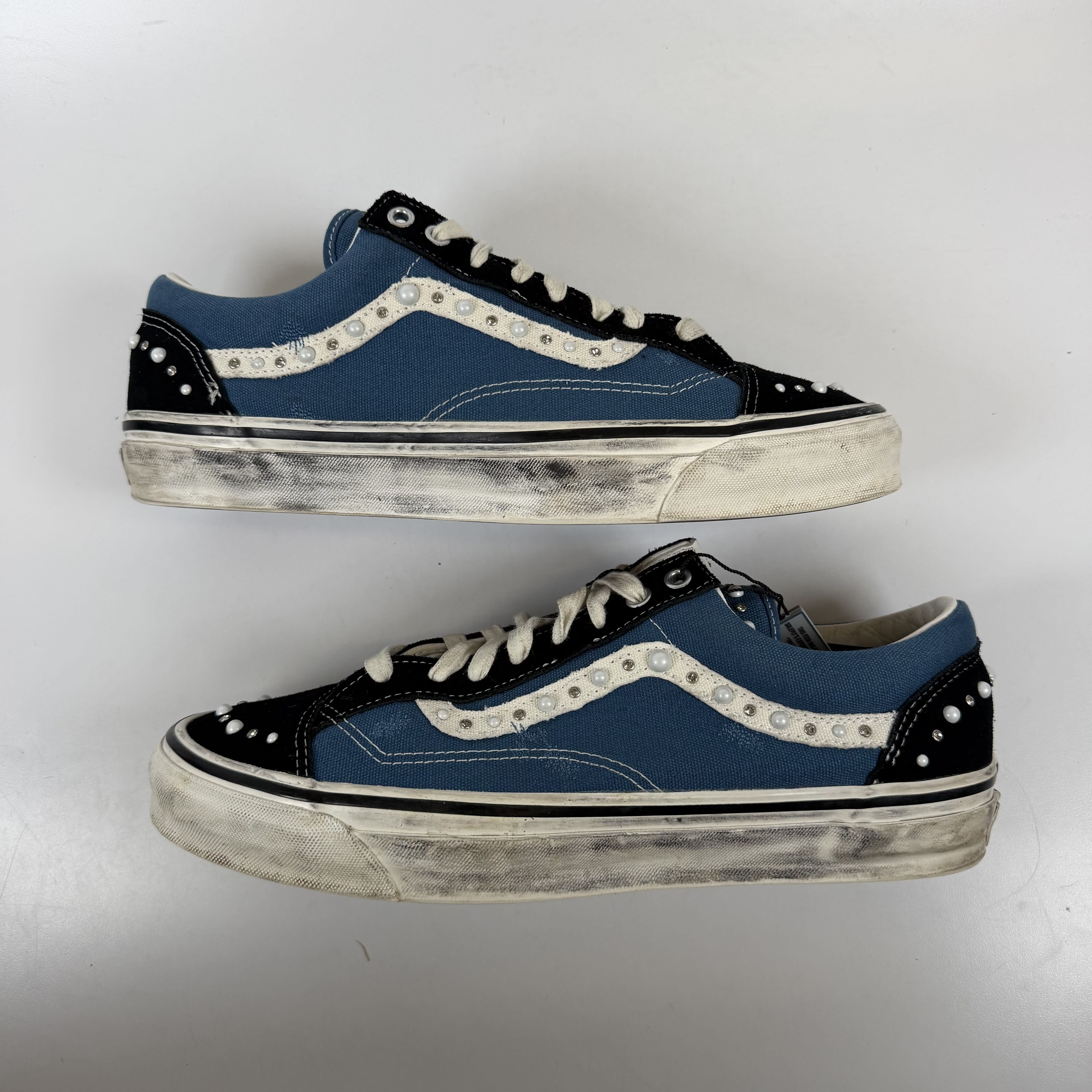 [SP15533] Vans LX Old Skool 36 Pearlized Pack Black Navy