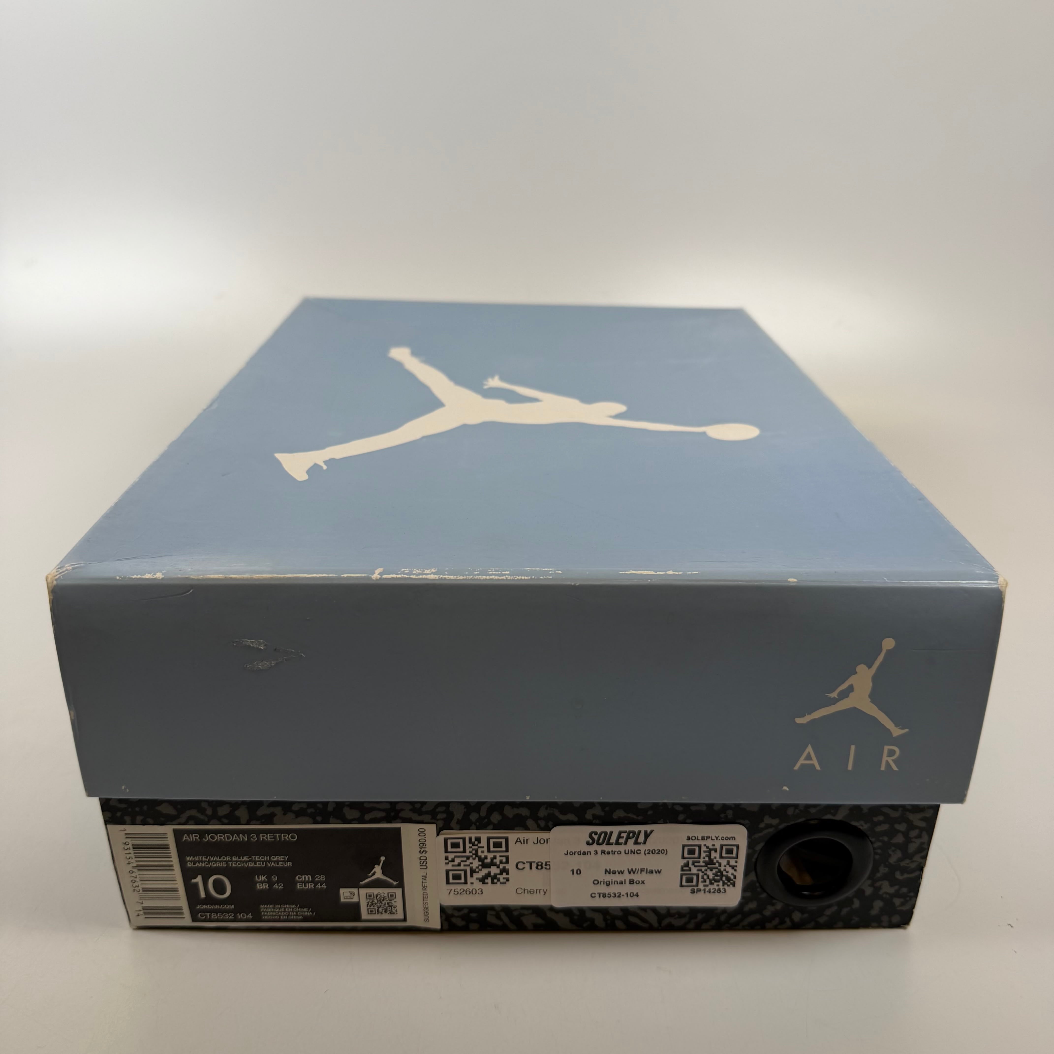 [SP14263] Jordan 3 Retro UNC (2020)