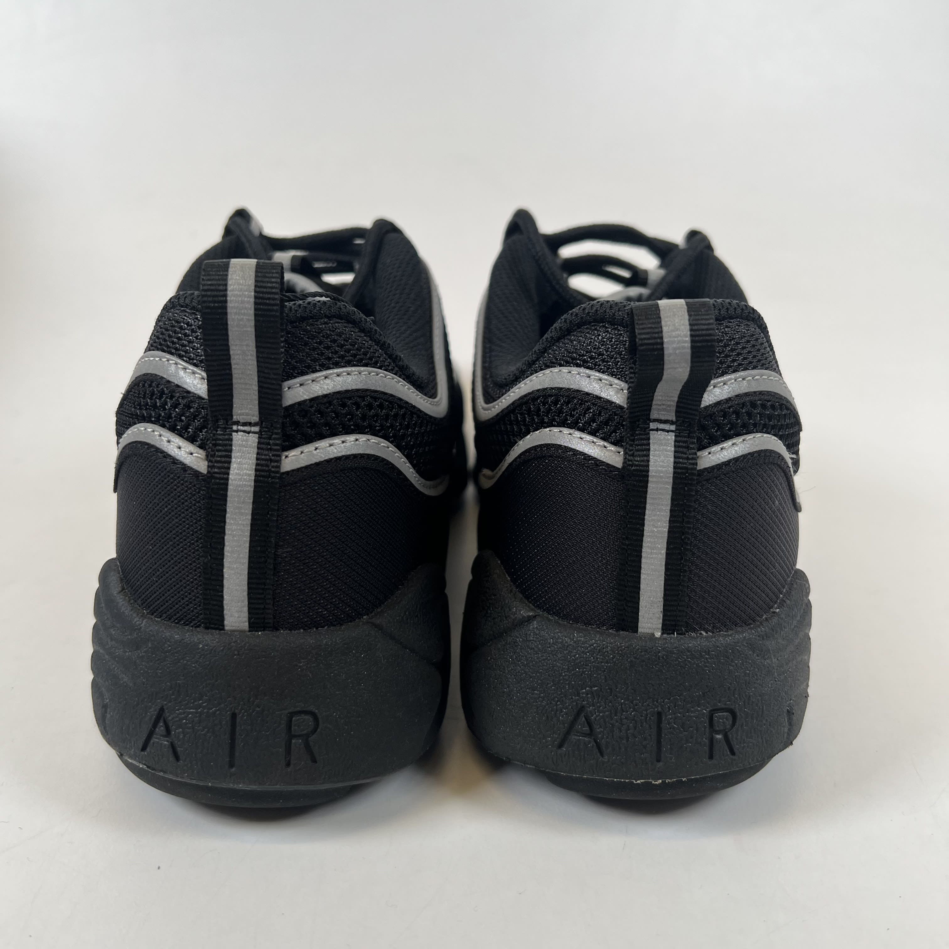[SP14970] Nike Air Zoom Spiridon Black Metallic Silver