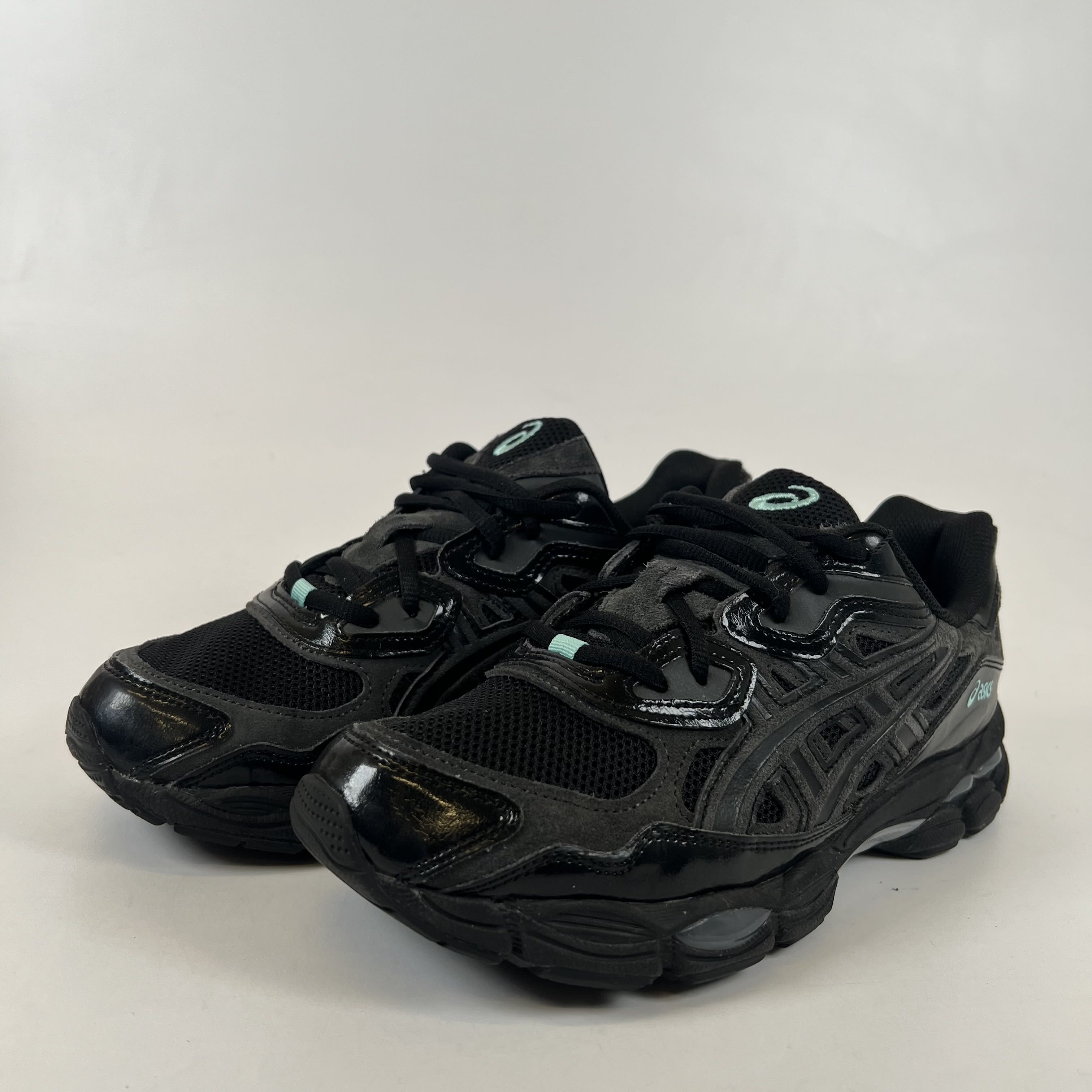 [SP14268] ASICS Gel-NYC Black Graphite Grey Light Blue