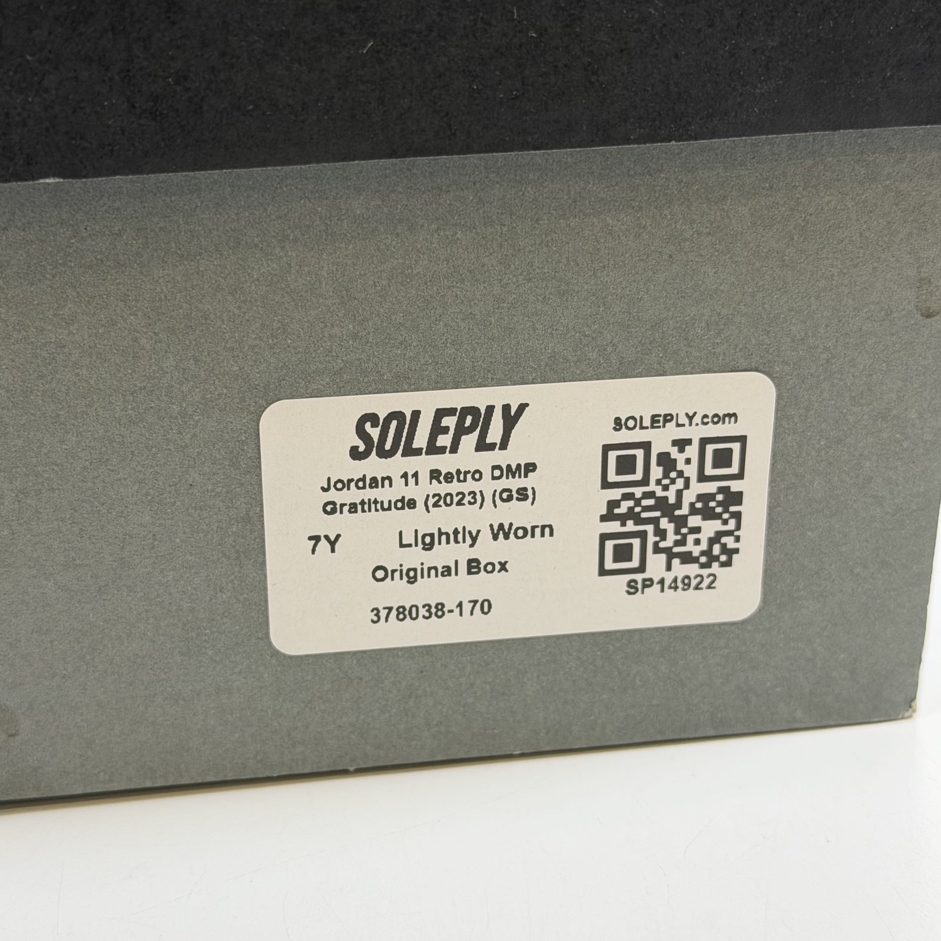 [SP14922] Jordan 11 Retro DMP Gratitude (2023) (GS)