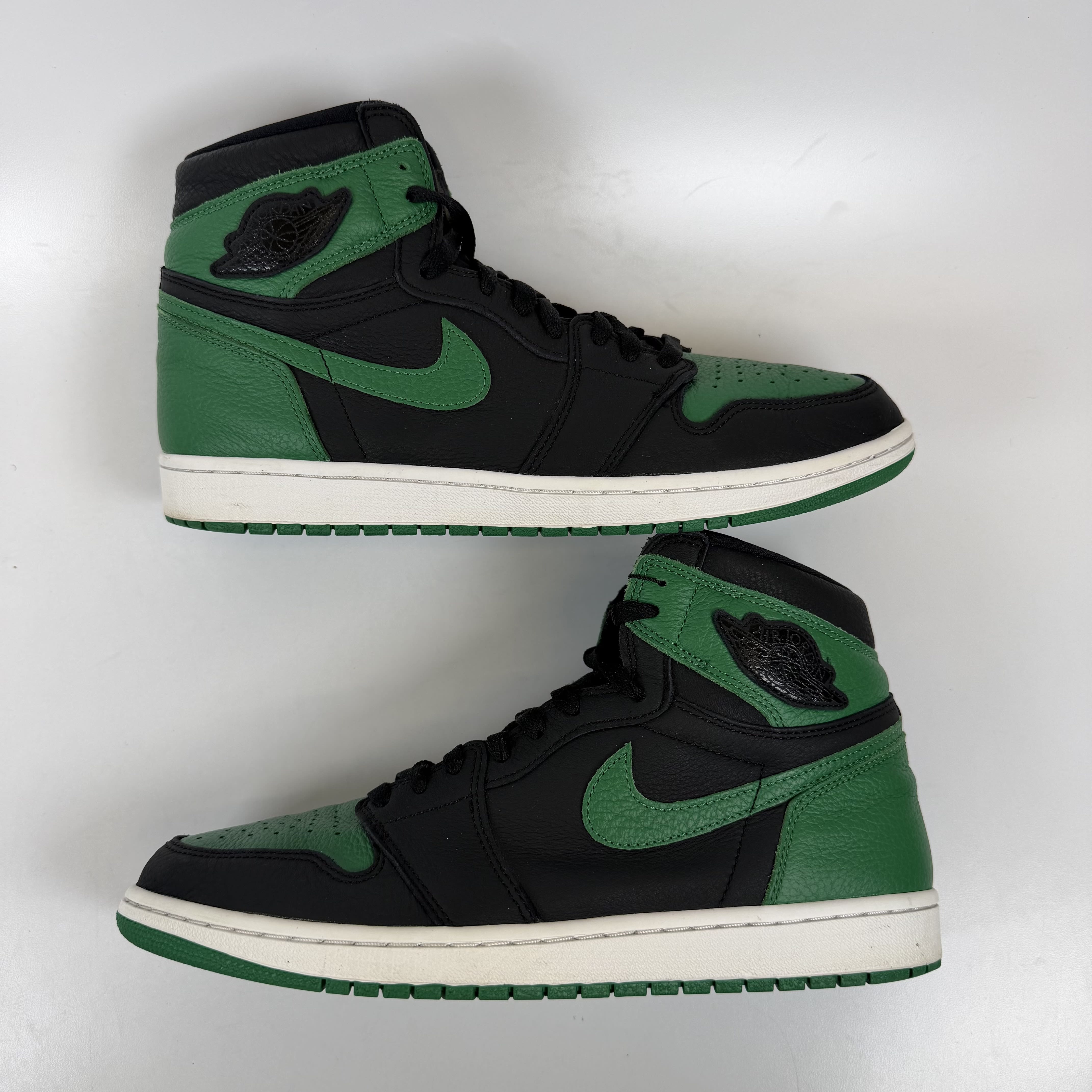 [SP9189] Jordan 1 Retro High Pine Green Black