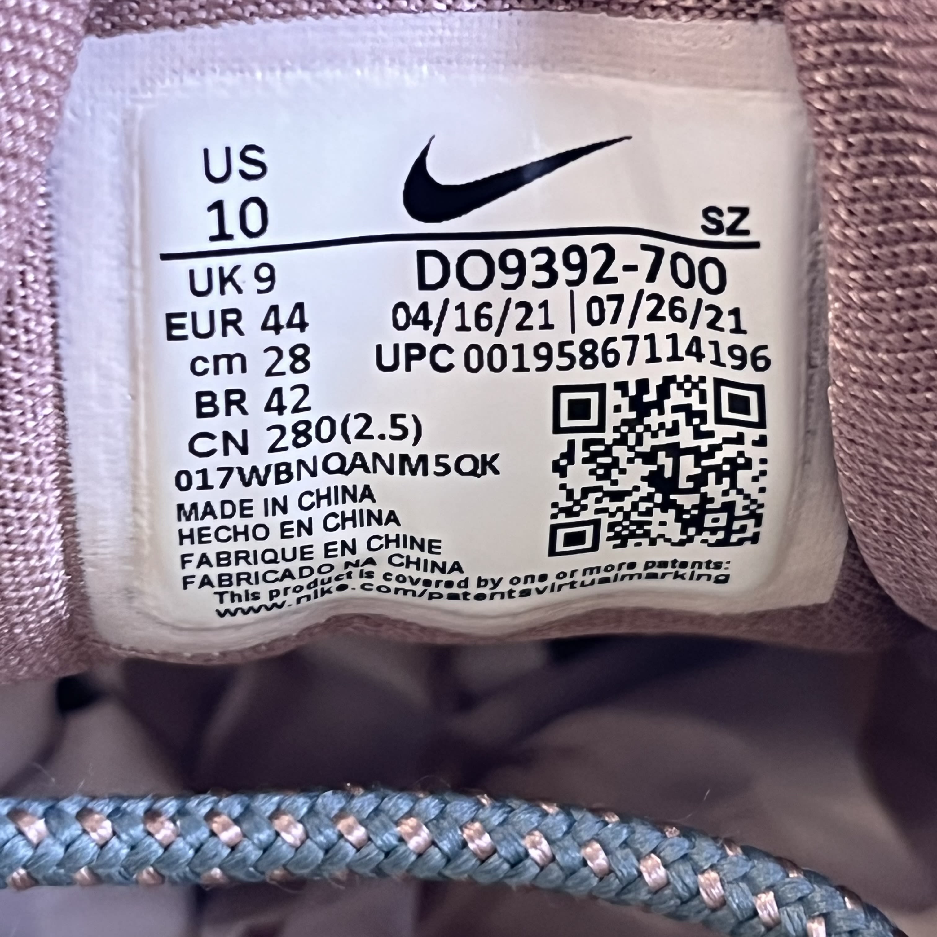 [SP15169] Nike Air Max 1 Travis Scott Cactus Jack Saturn Gold