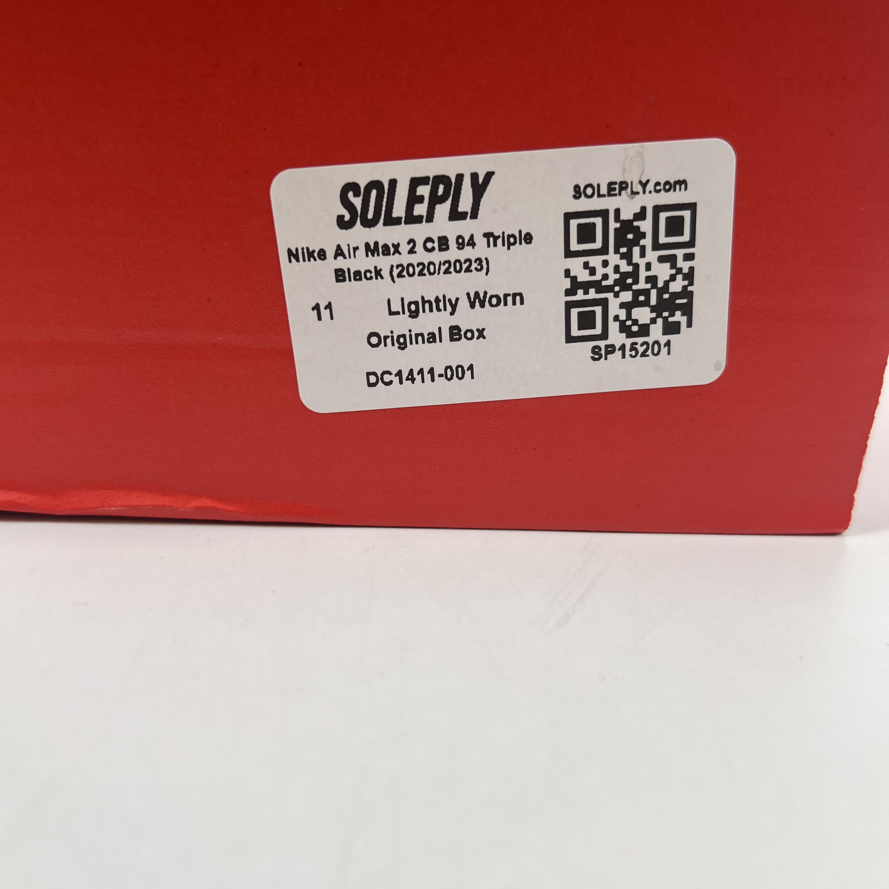 [SP15201] Nike Air Max 2 CB 94 Triple Black (2020/2023)
