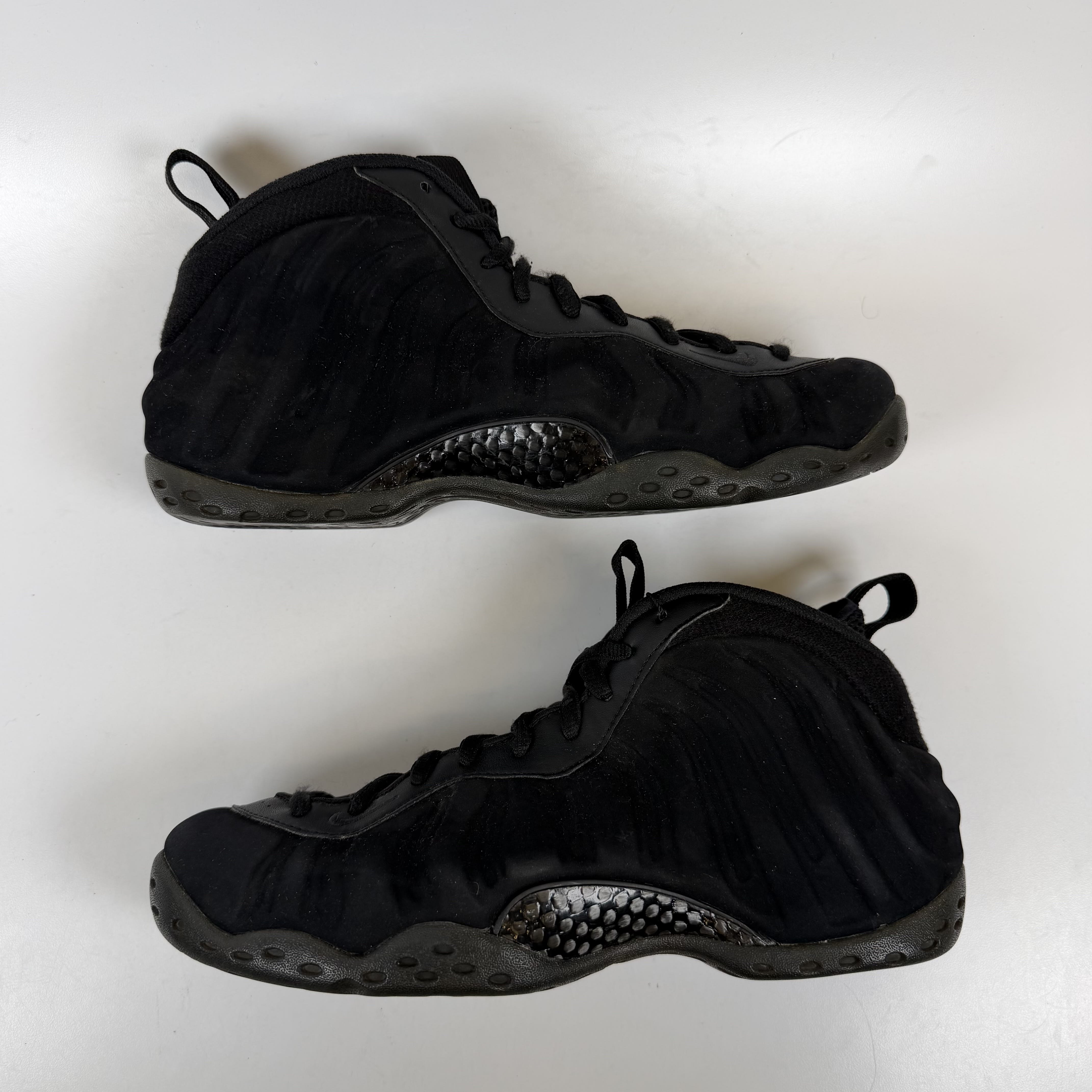 [SP12166] Nike Air Foamposite One Black Suede
