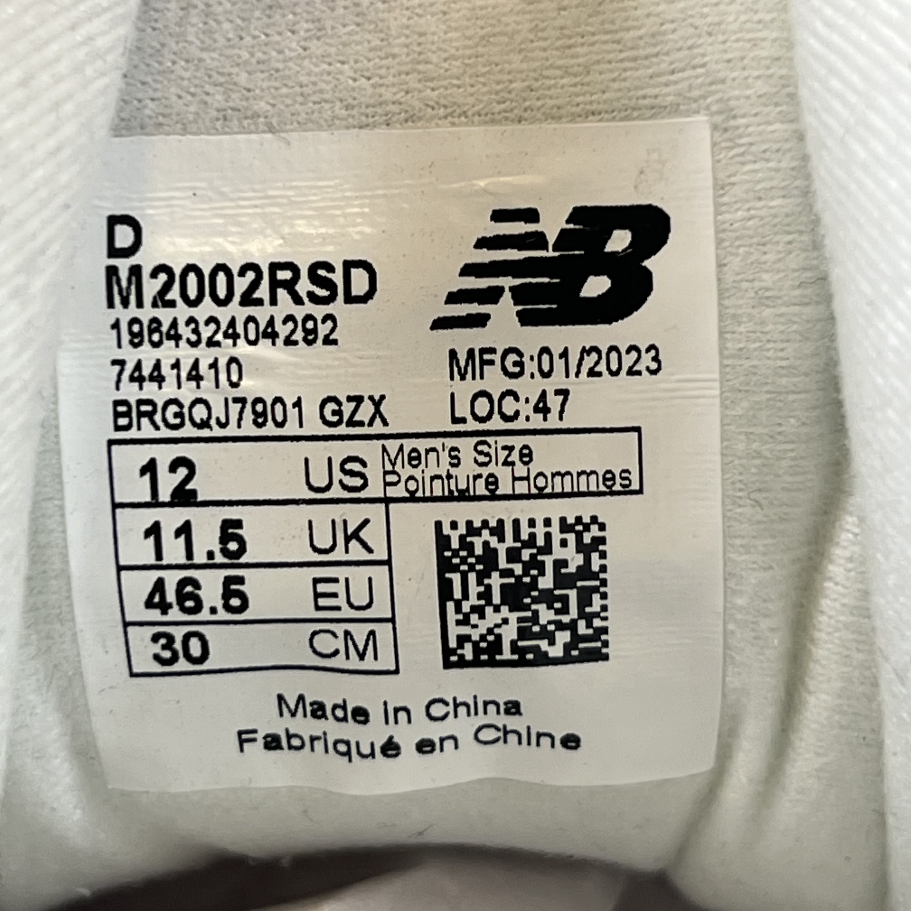 [SP15101] New Balance 2002R Wet Blue