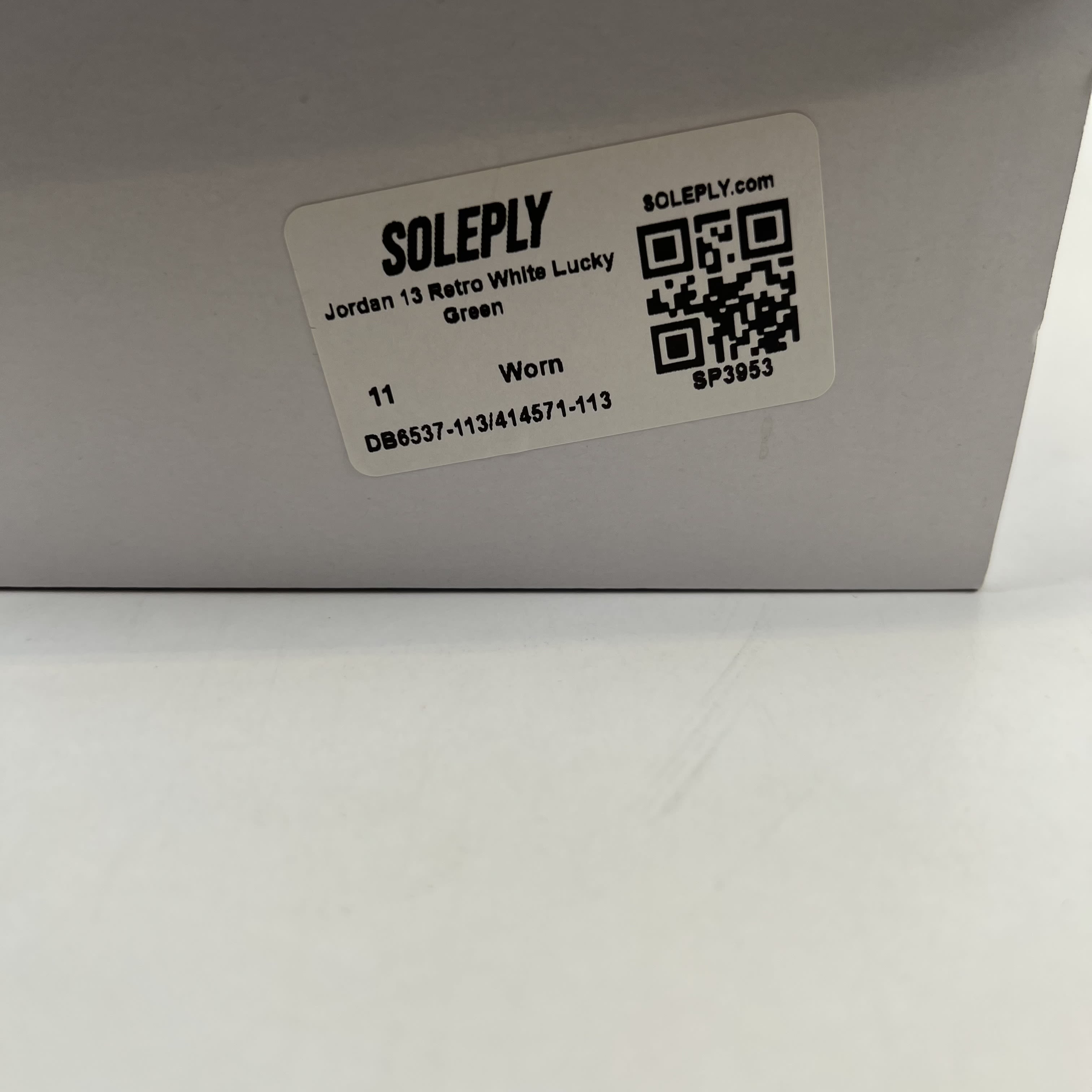 [SP3953] Jordan 13 Retro White Lucky Green