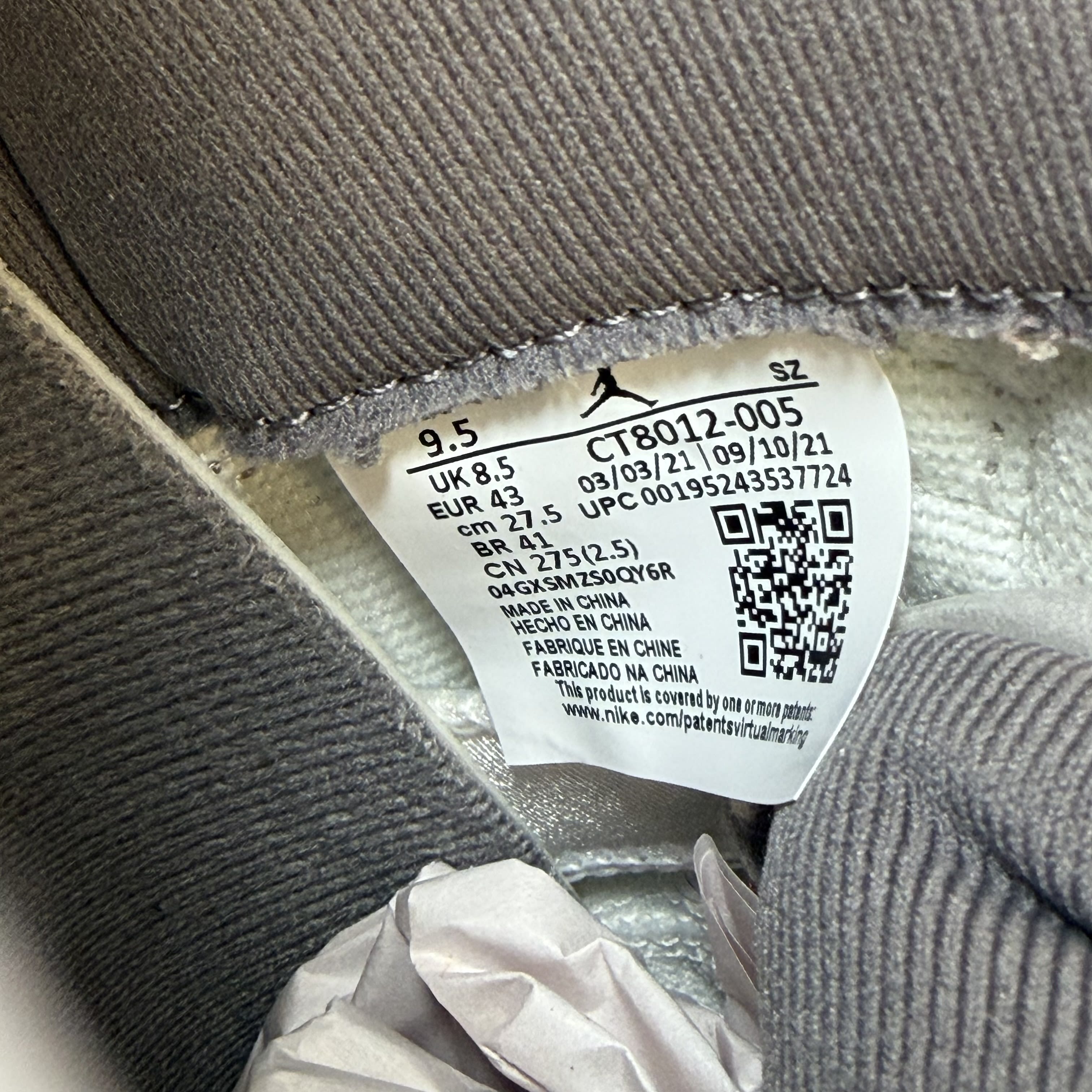 [SP15936] Air Jordan 11 Retro 'Cool Grey' 2021
