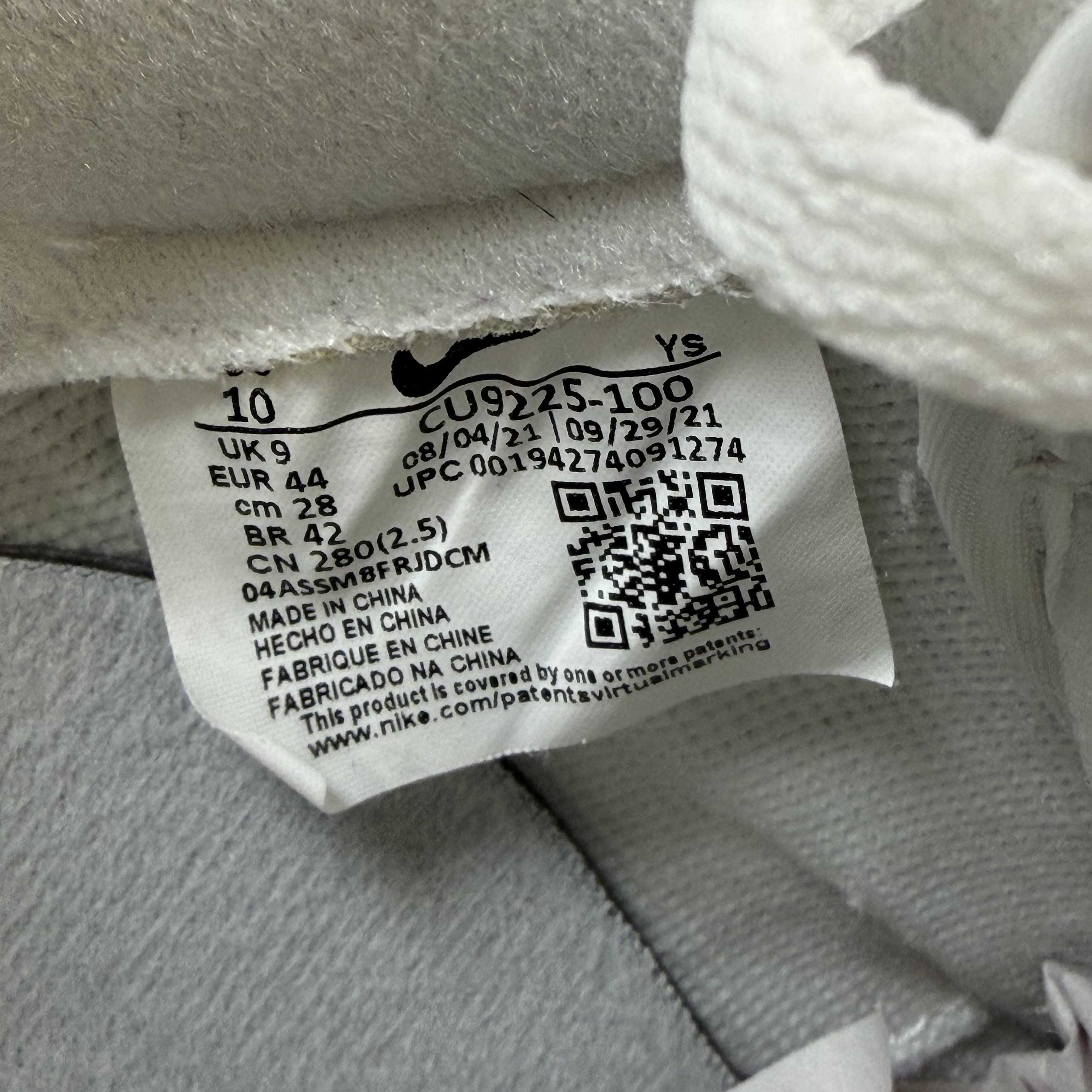 [SP12621] Nike Air Force 1 Low Supreme White