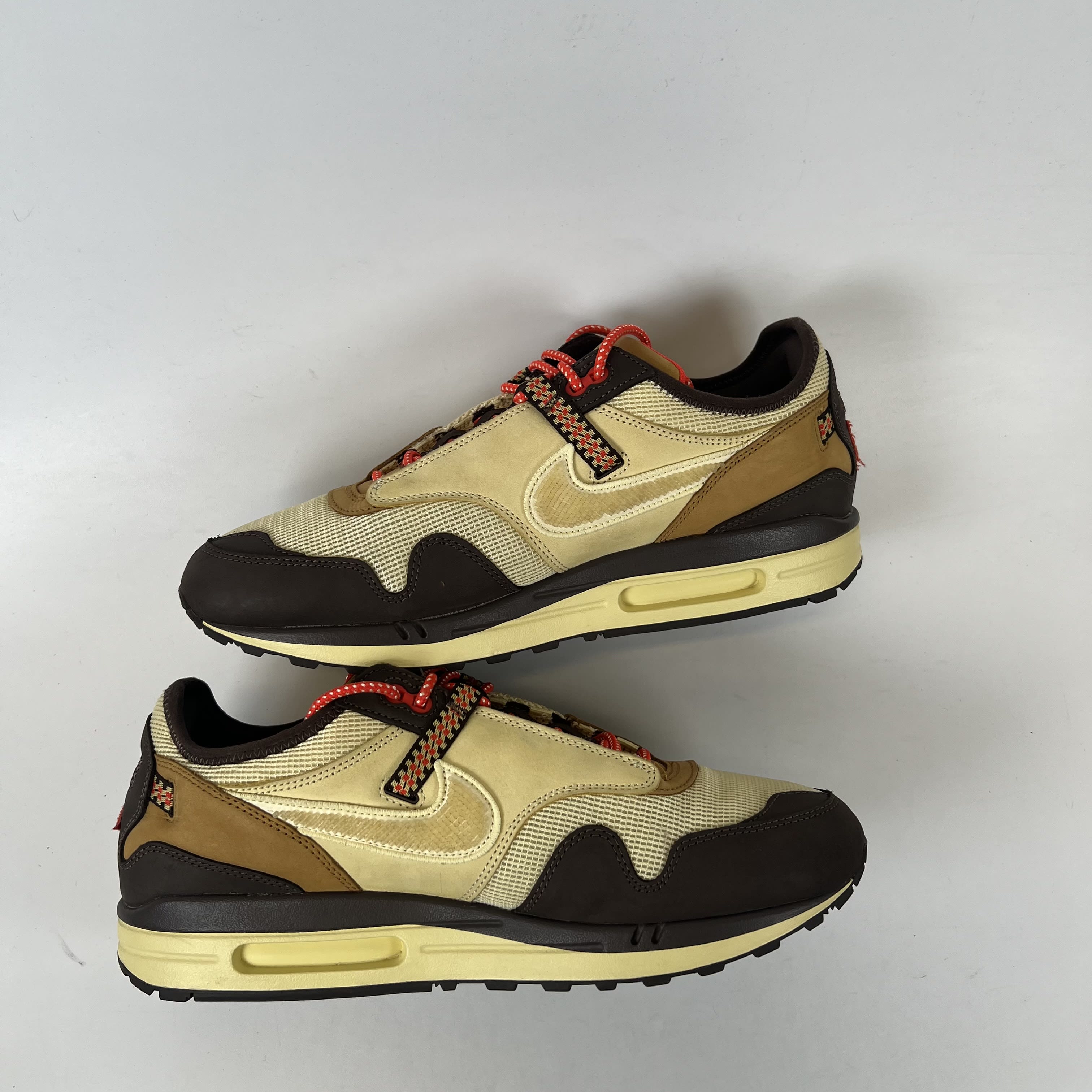[SP11942] Nike Air Max 1 Travis Scott Cactus Jack Baroque Brown