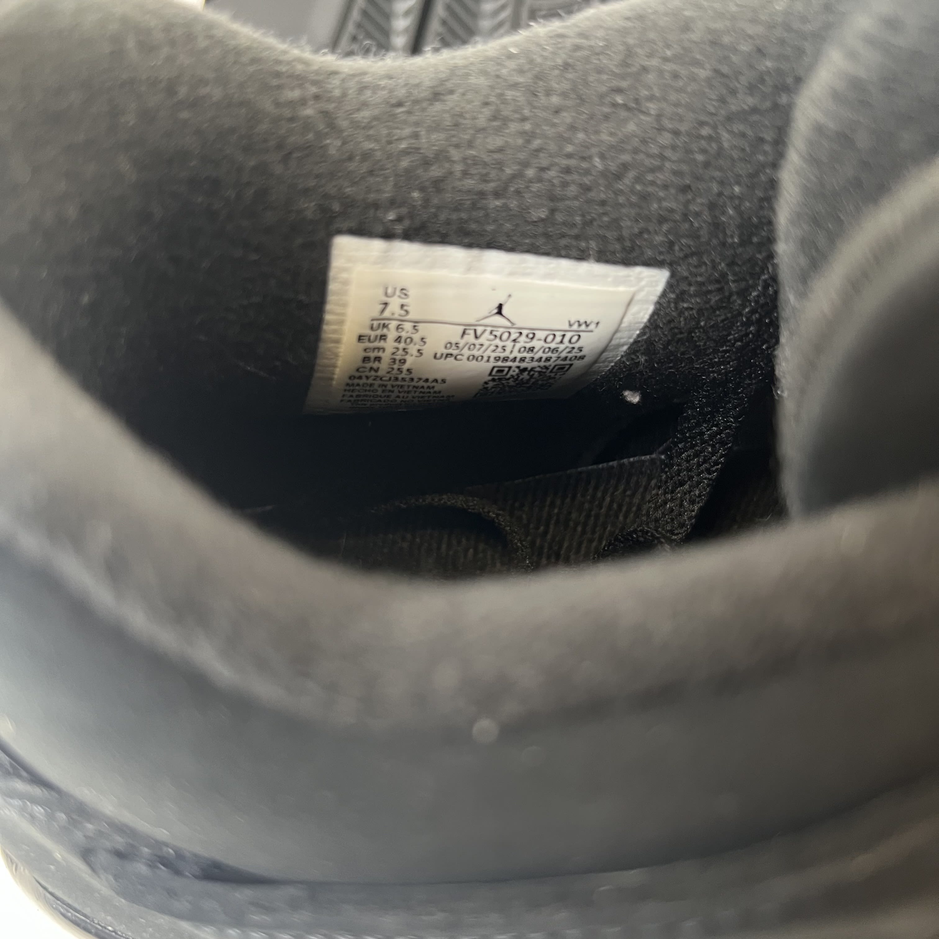 [SP15002] Jordan 4 Retro Black Cat (2025)