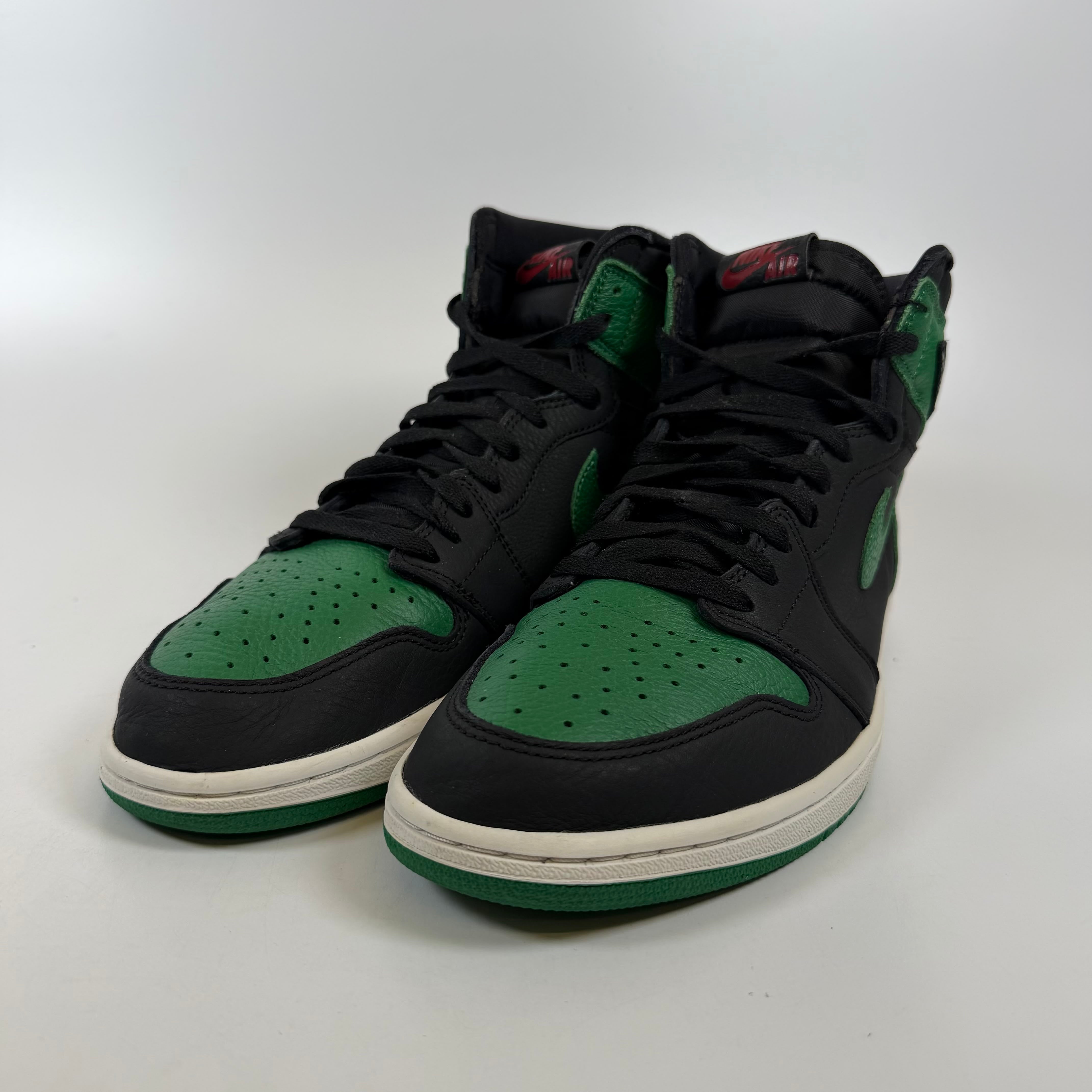[SP9189] Jordan 1 Retro High Pine Green Black