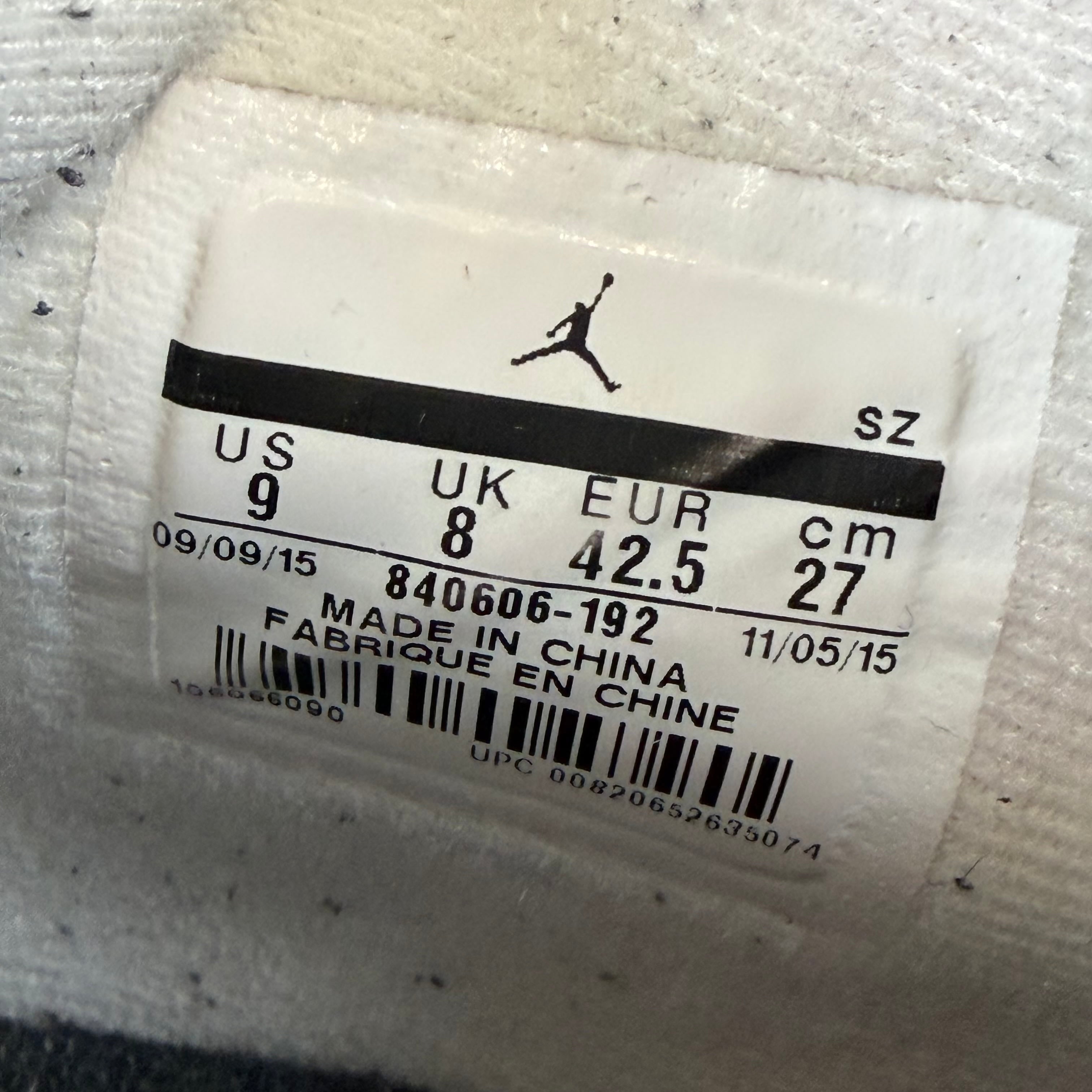 [SP13016] Jordan 4 Retro White Cement (2016)
