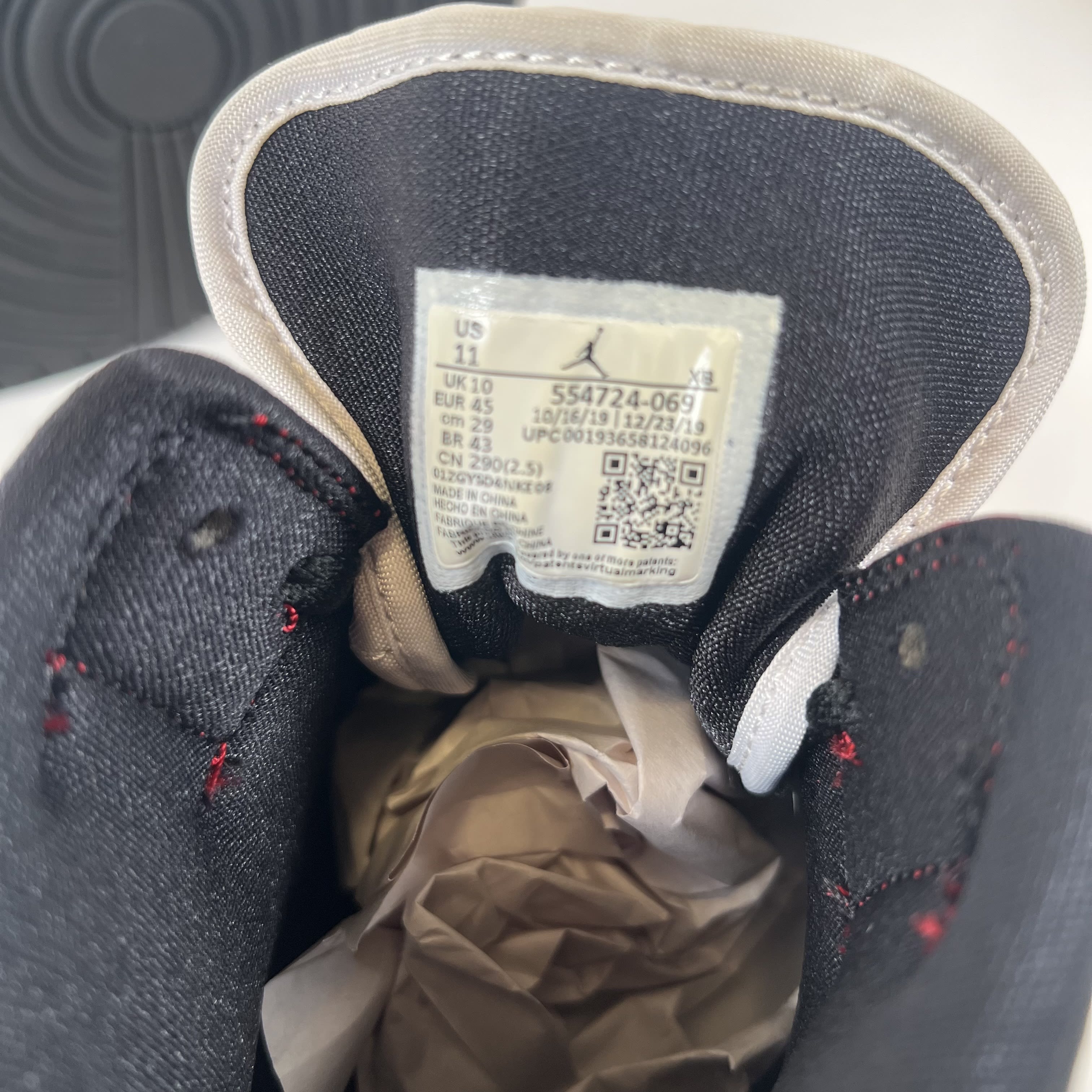 [SP11100] Jordan 1 Mid Chicago Toe