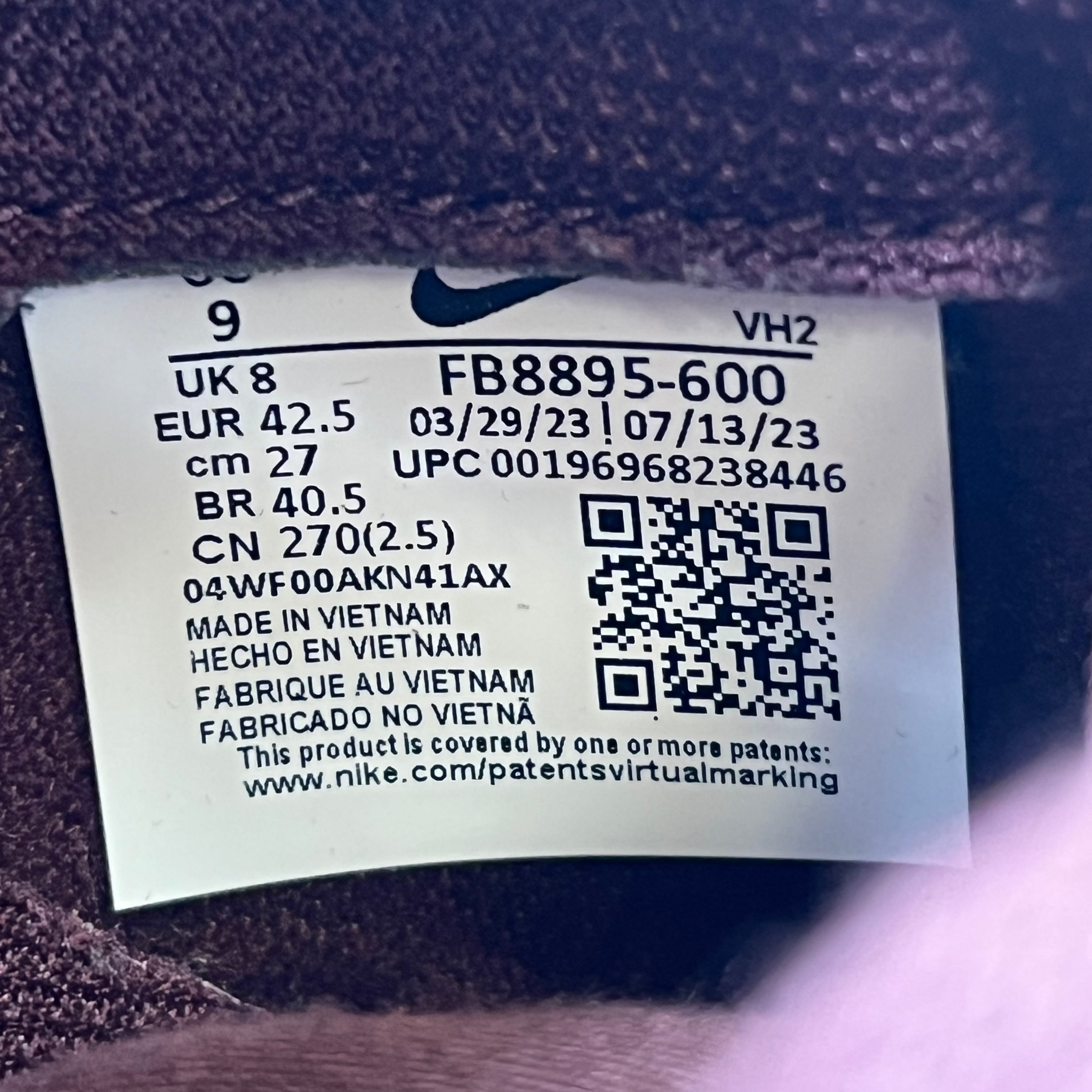[SP11433] Nike Dunk Low Retro Premium Burgundy Crush