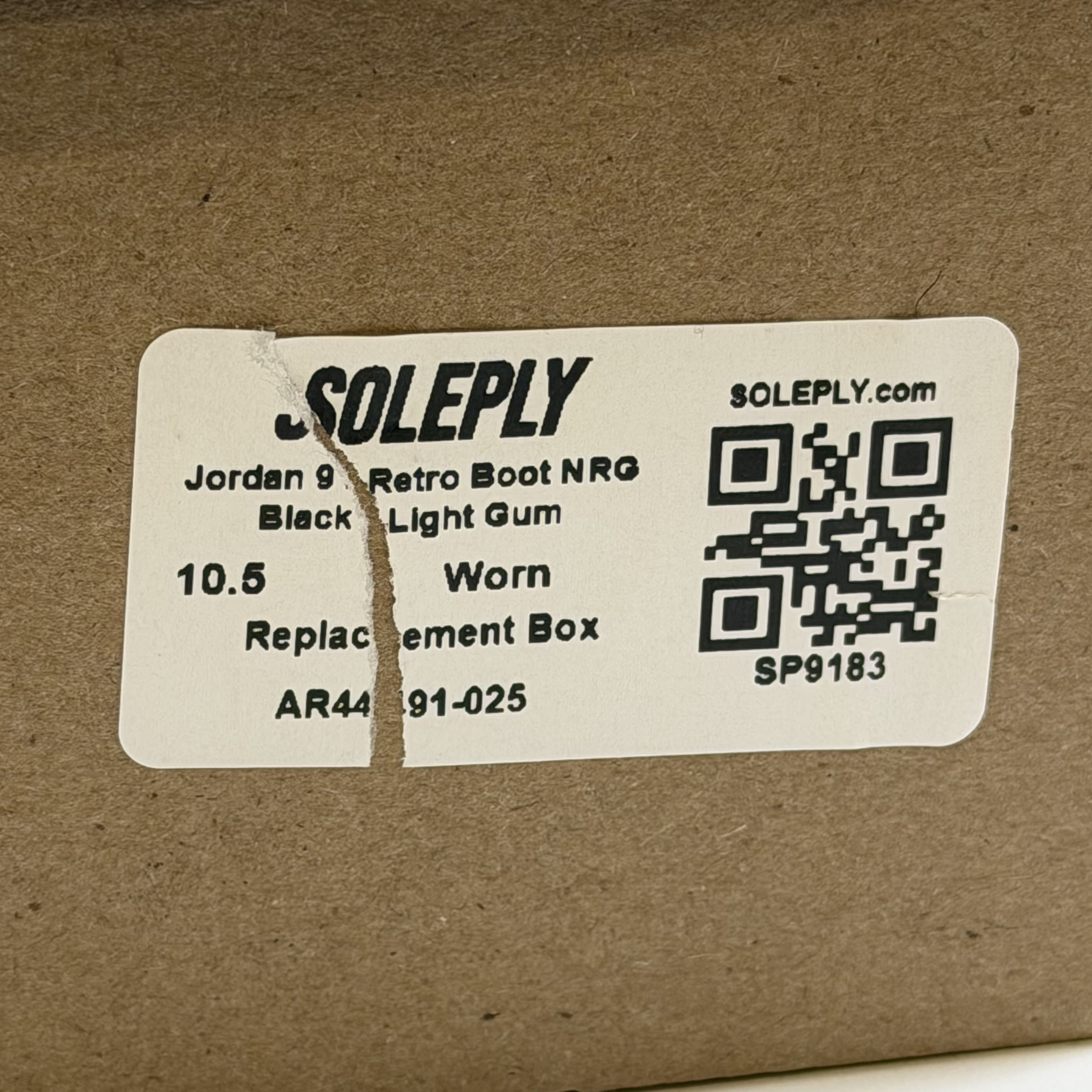 [SP9183] Jordan 9 Retro Boot NRG Black Light Gum