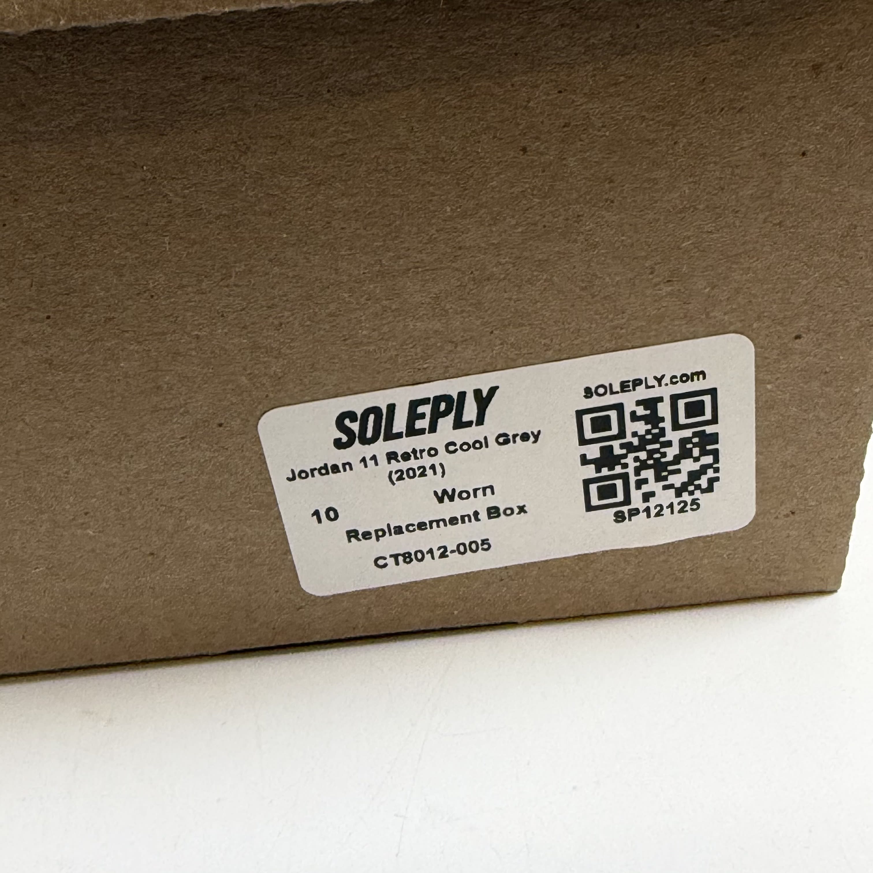 [SP12125] Jordan 11 Retro Cool Grey (2021)