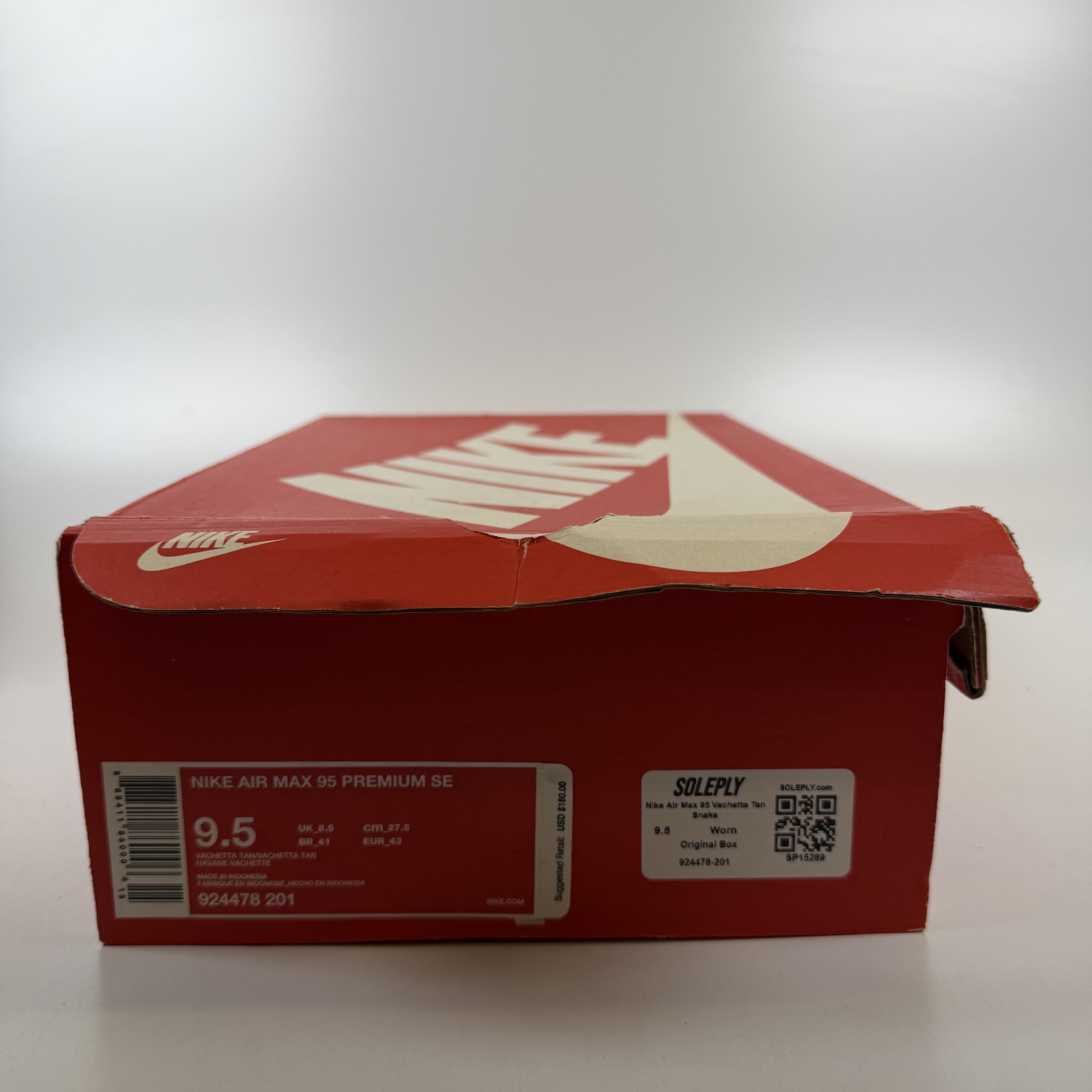 [SP15289] Nike Air Max 95 Vachetta Tan Snake