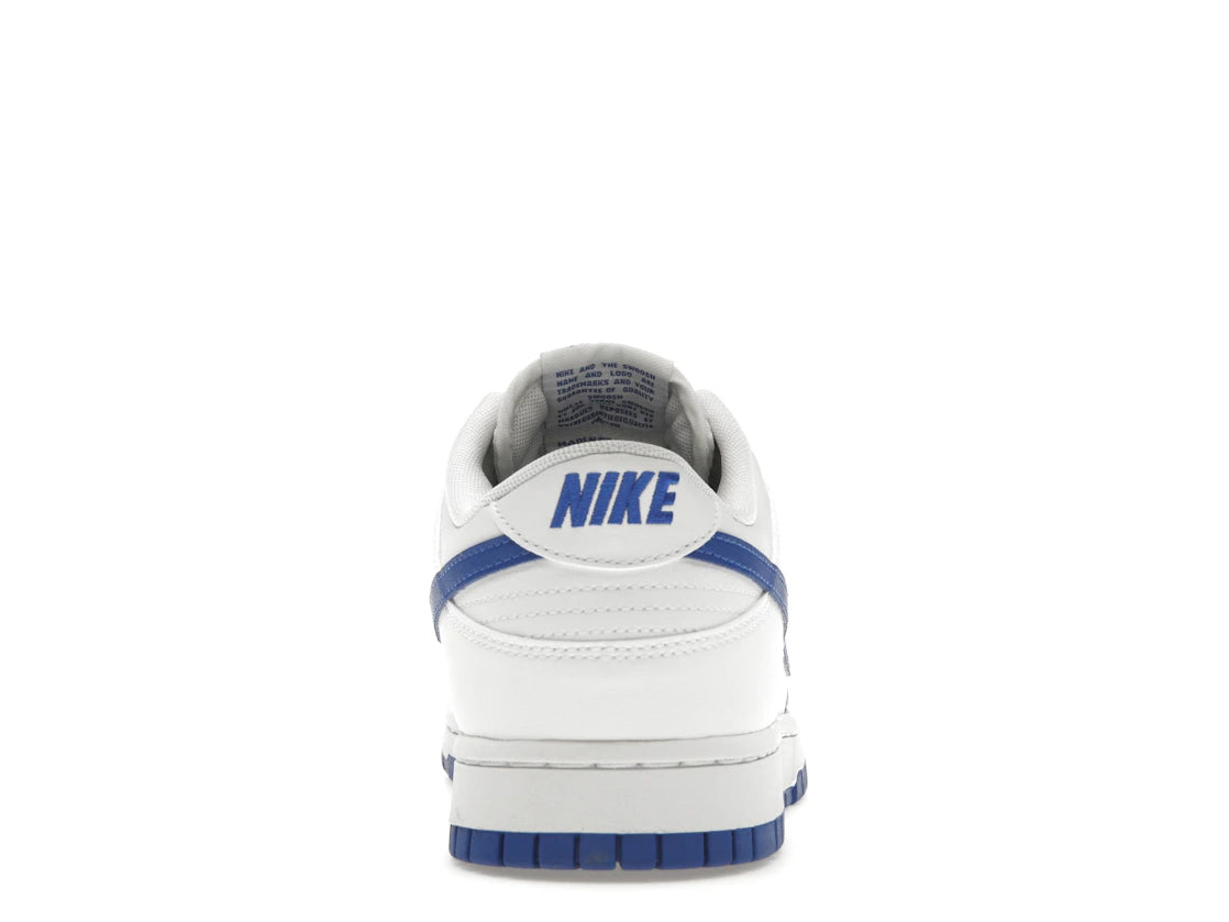 799956 Nike Dunk Low White Hyper Royal