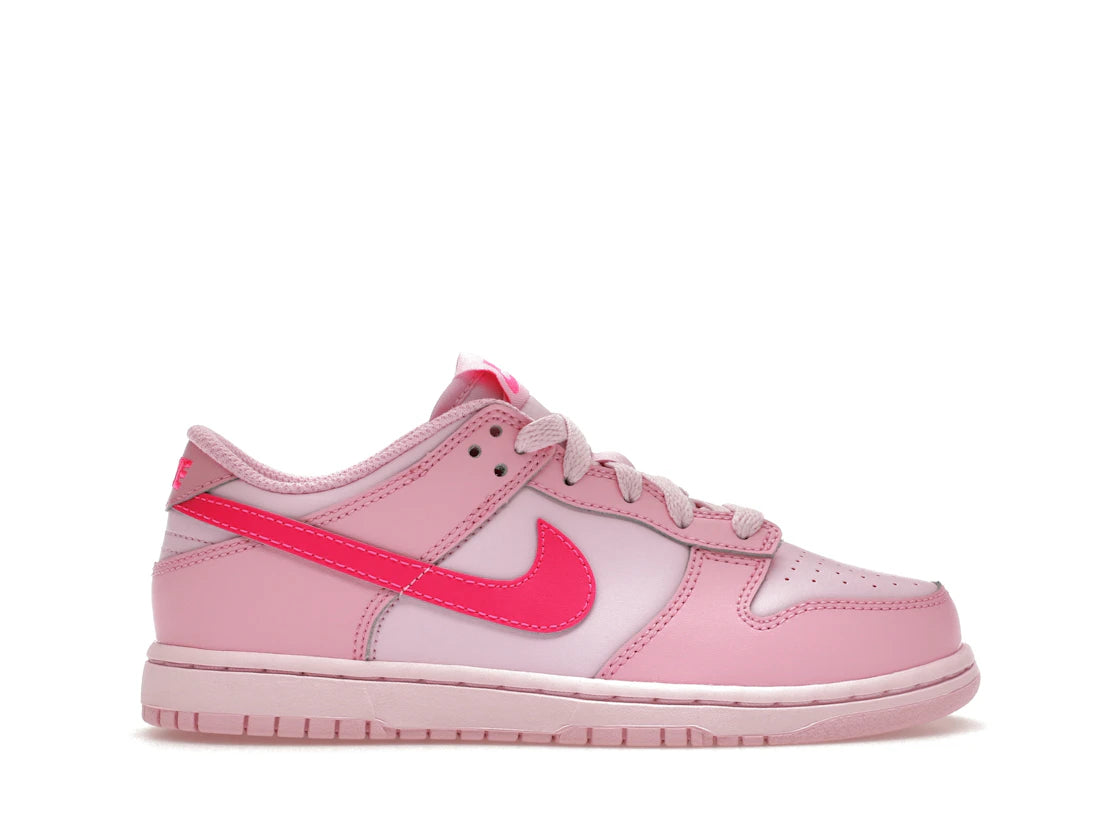 611774 Nike Dunk Low Triple Pink (PS)