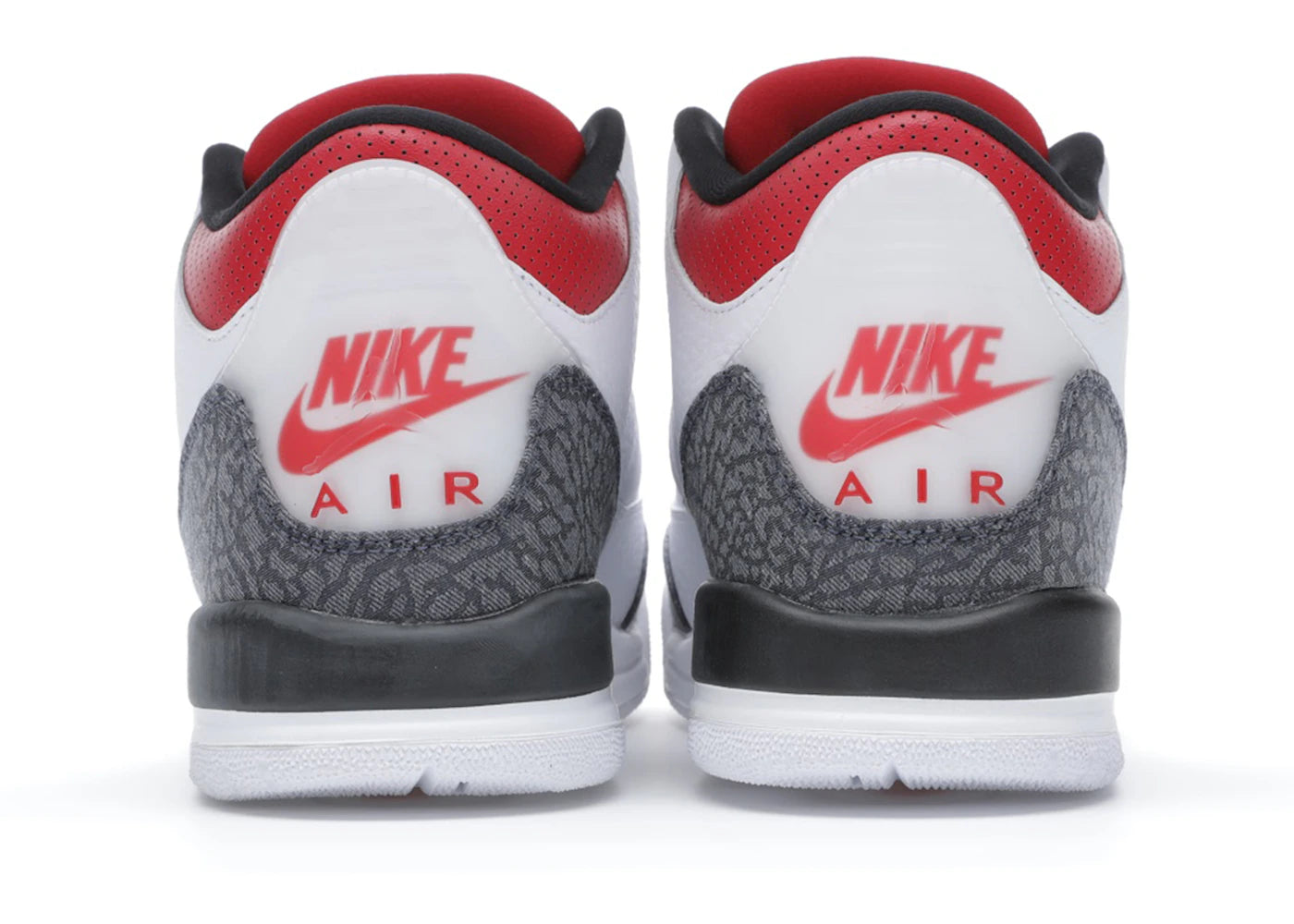 385063 Jordan 3 Retro SE Fire Red Denim (GS)