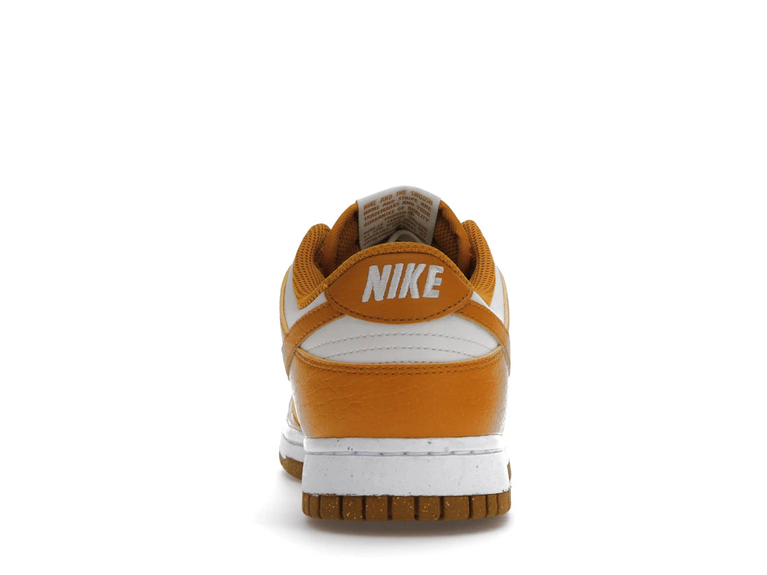 281937 Nike Dunk Low Next Nature Phantom Gold Suede (Women's)