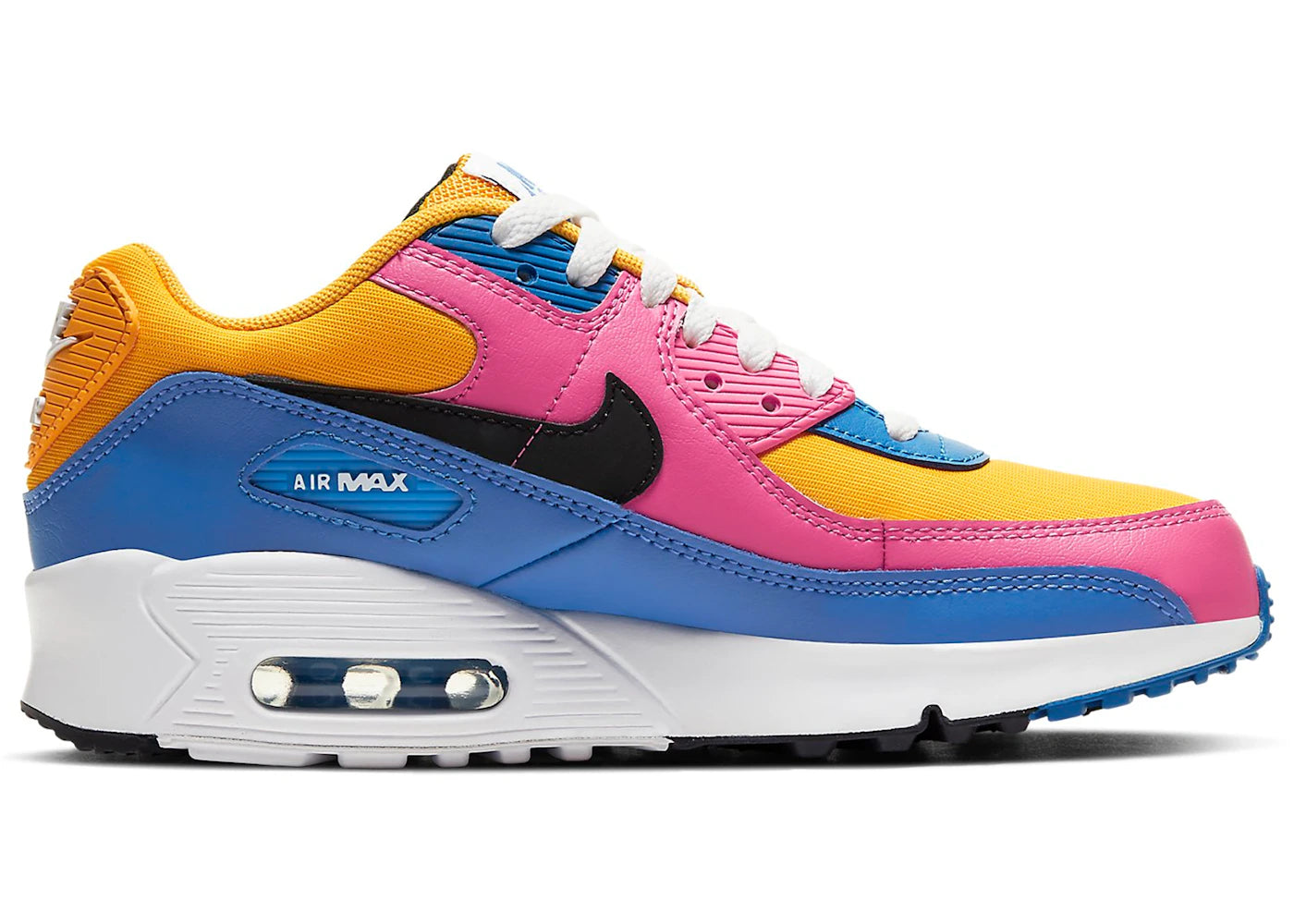 327087 Nike Air Max 90 Leather Multi-Color (GS)