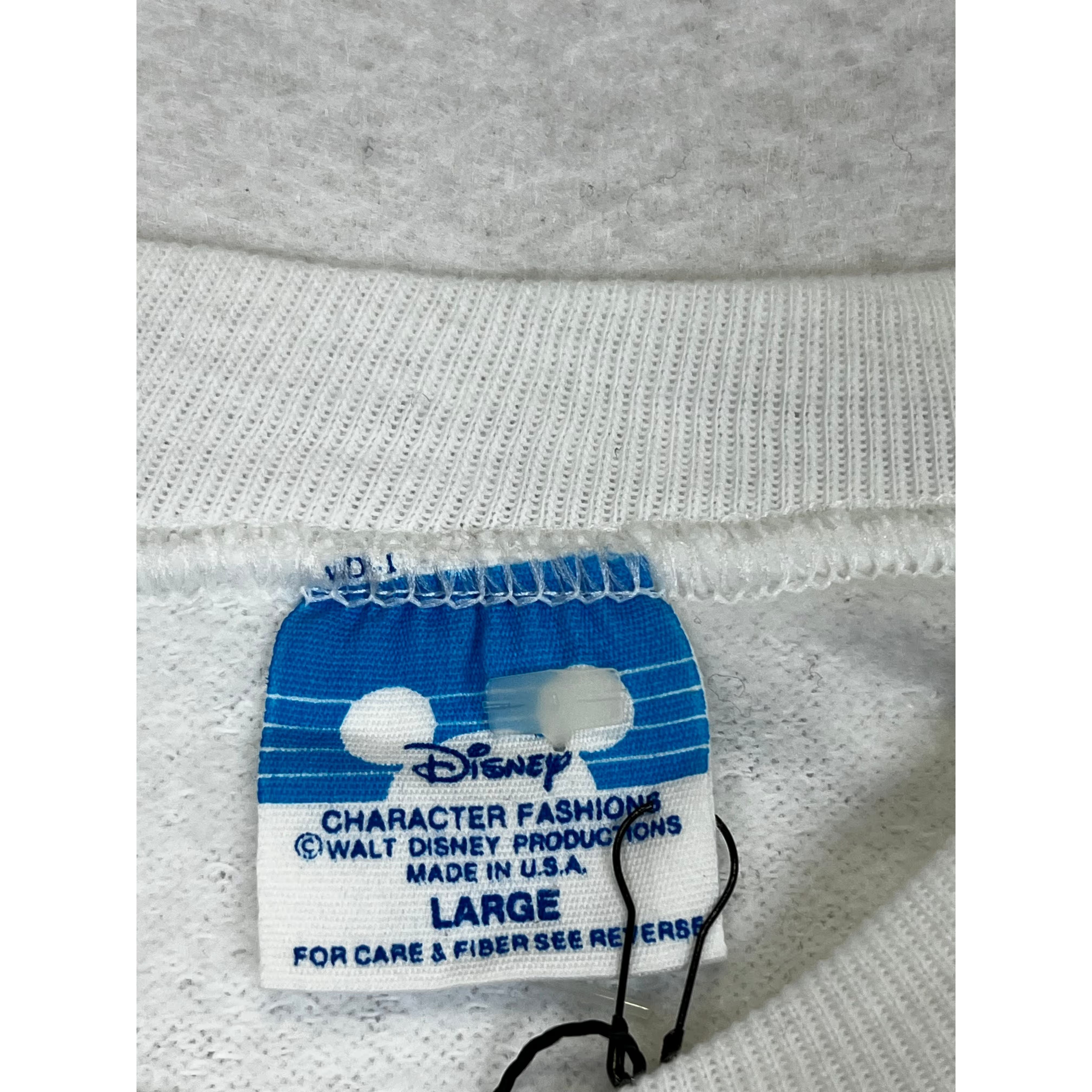 275712 (80s) Mickey Mouse Disney Cartoon White Crewneck