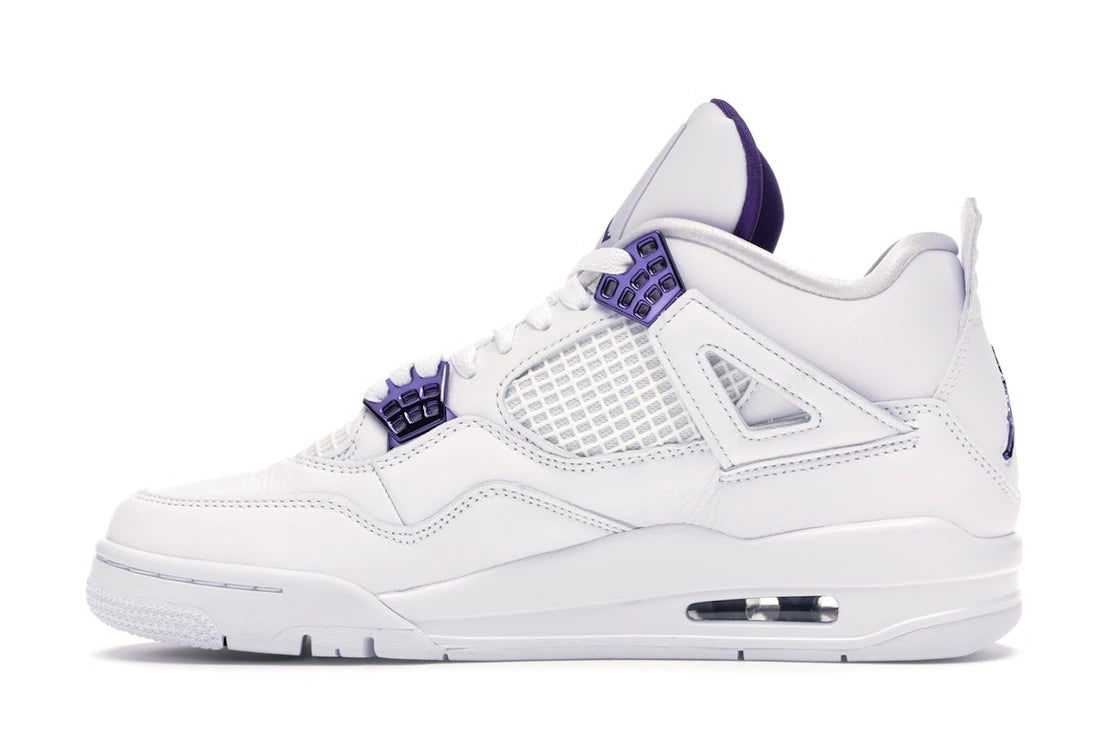 523541 Air Jordan 4 Purple Metallic