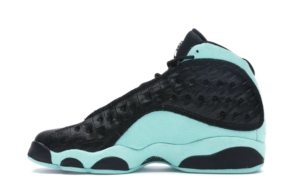 SP11633 Jordan 13 Retro Black Island Green (GS)