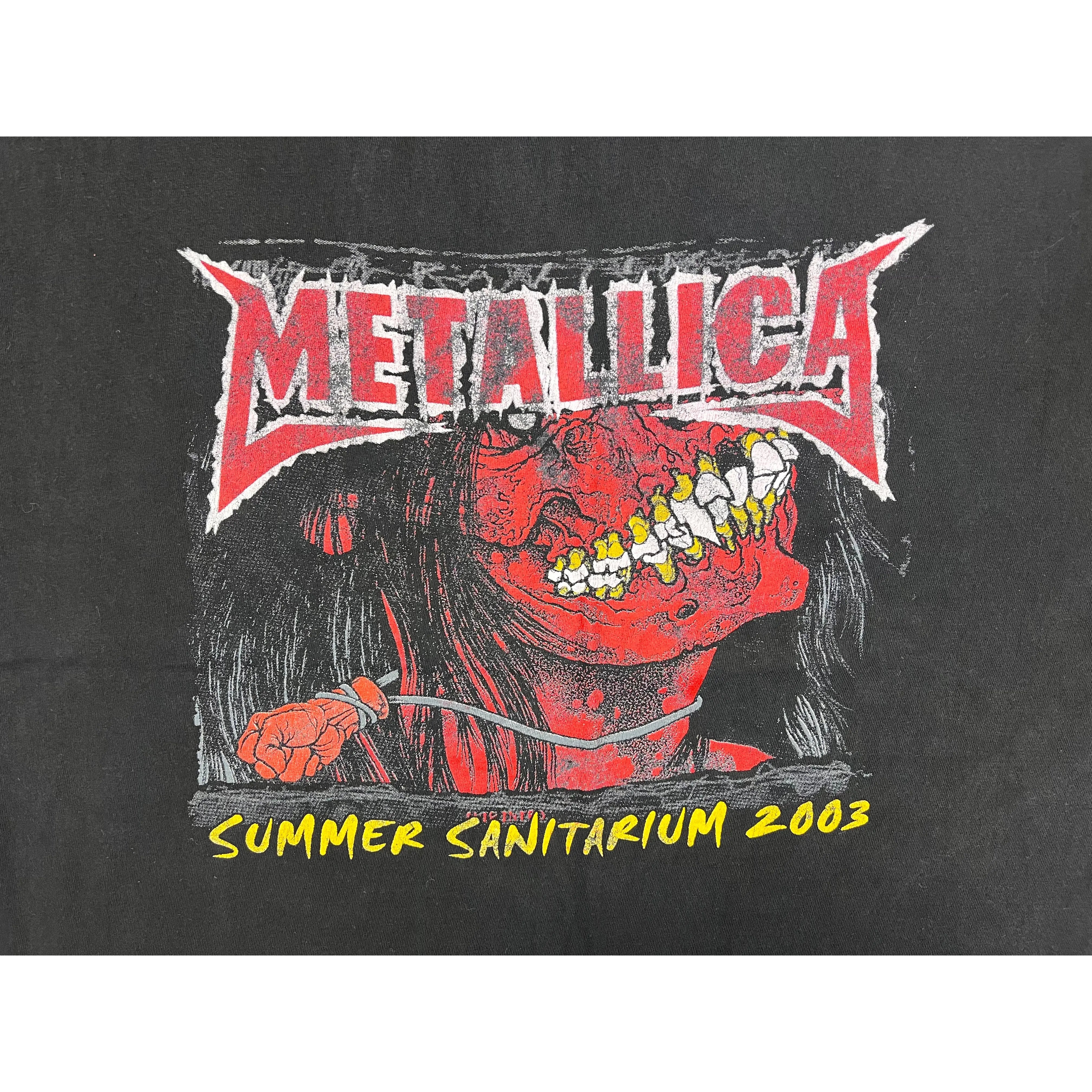 271371 (2003) Metallica 'Summer Sanitarium' LimpBizkit Concert T-Shirt