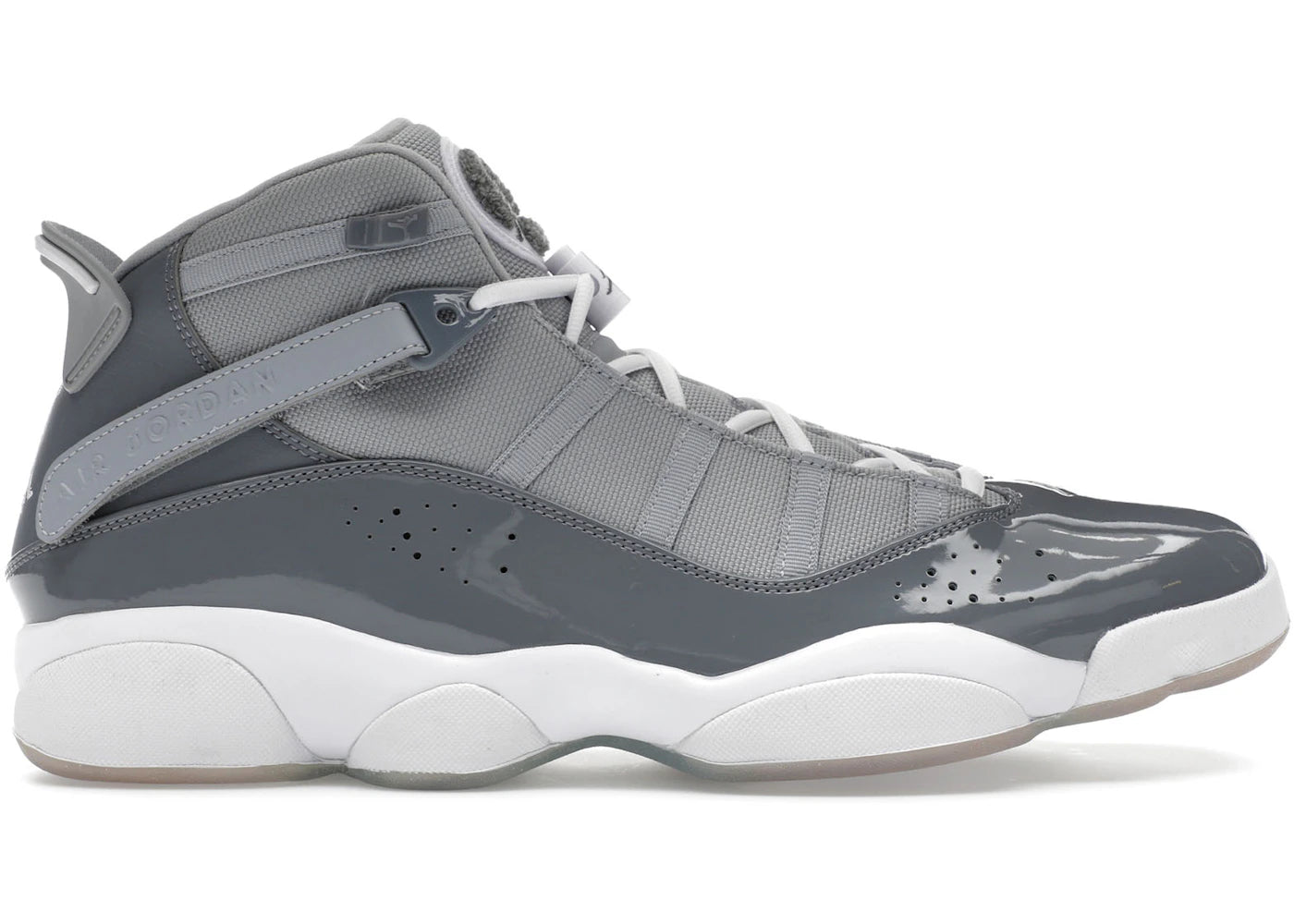801589 Jordan 6 Rings Cool Grey White