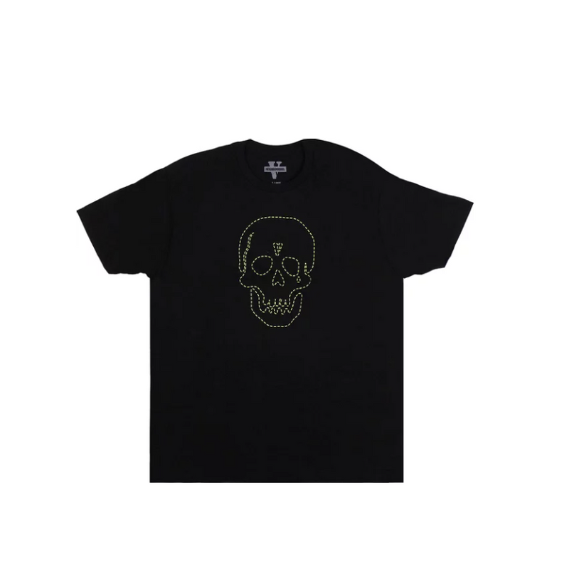 Vlone x Neighborhood Skull Short-Sleeve T-Shirt 'Black/Green'