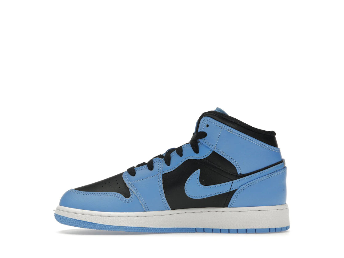 263181 Jordan 1 Mid University Blue Black (GS)