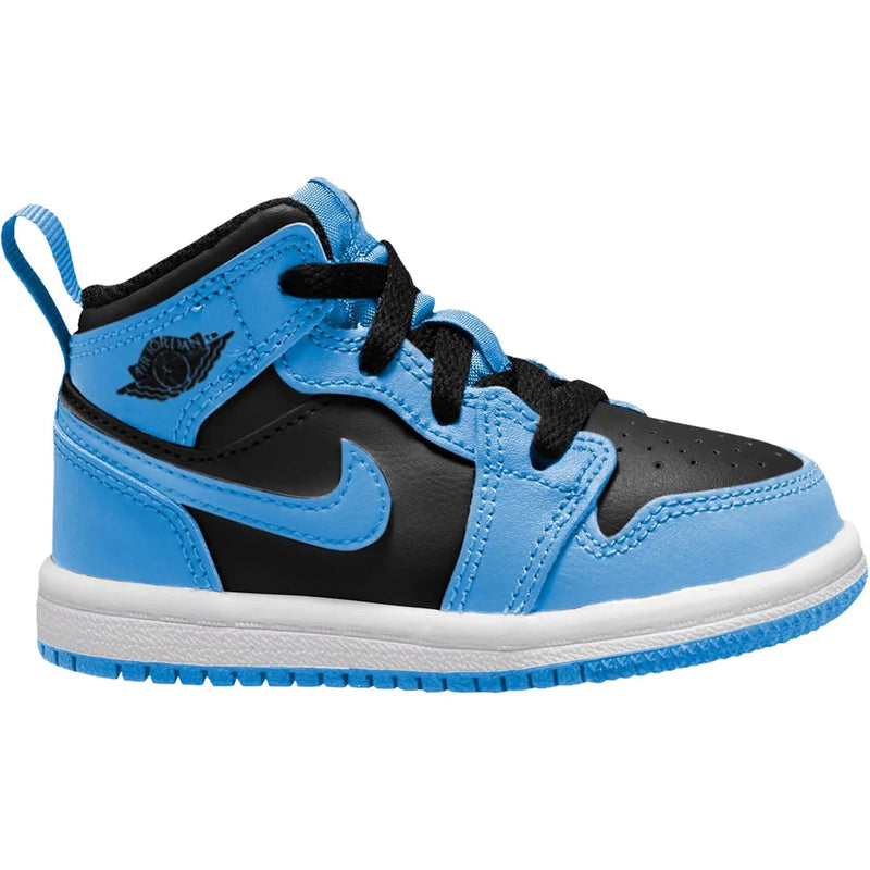 Jordan 1 Mid University Blue Black (TD)