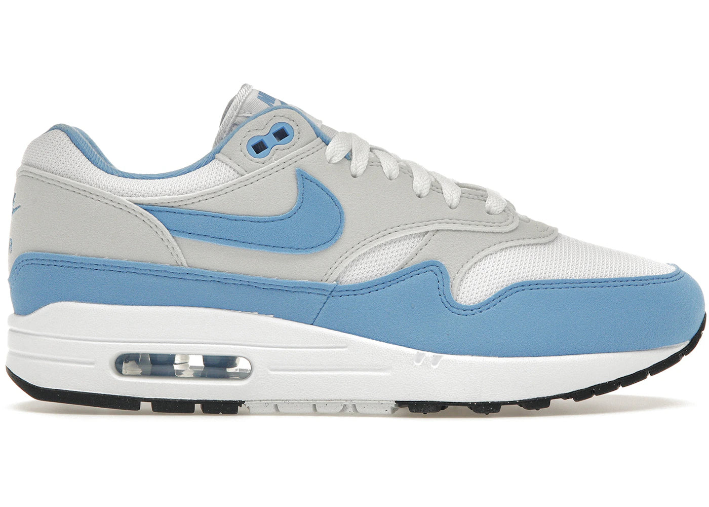 640273 Nike Air Max 1 White University Blue