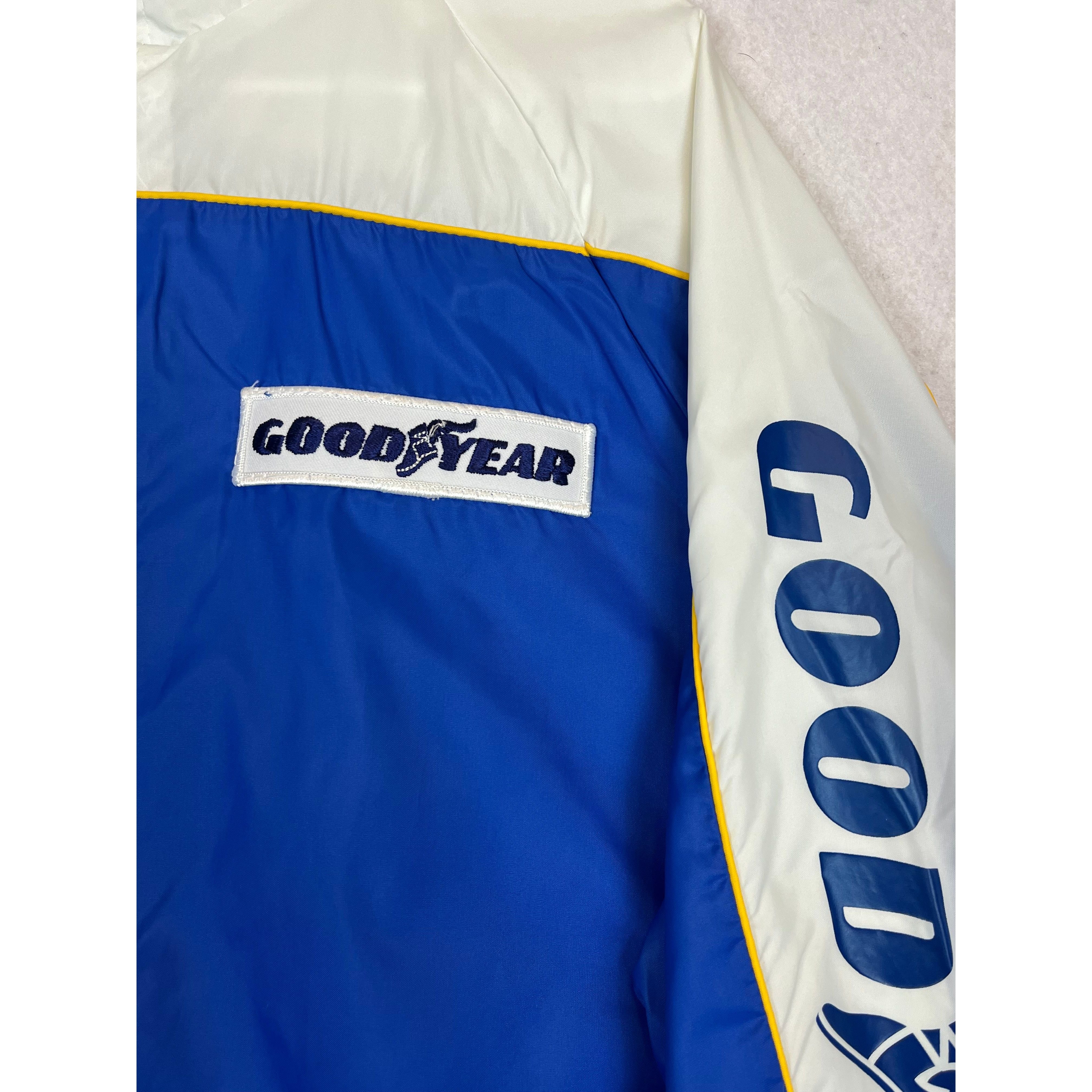264722 (90s) Goodyear Tires Racing Lined Windbreaker