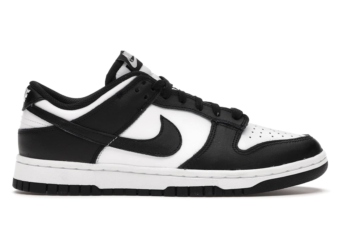 313082 Nike Dunk Low Retro White Black Panda (Women's)