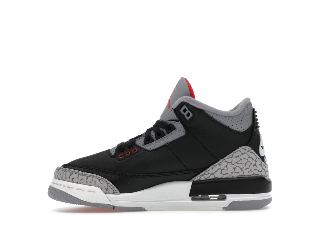 542508 Jordan 3 Retro Black Cement (2024) (GS)