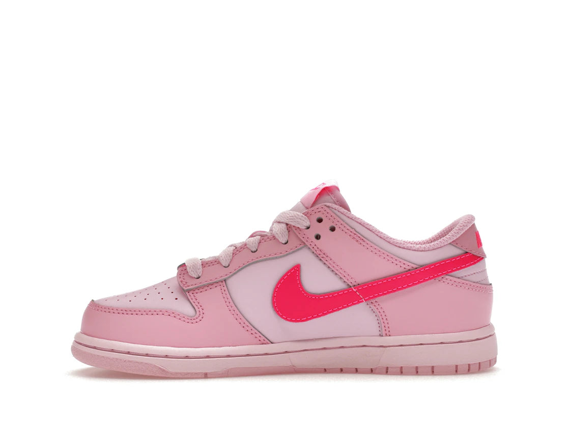 611774 Nike Dunk Low Triple Pink (PS)