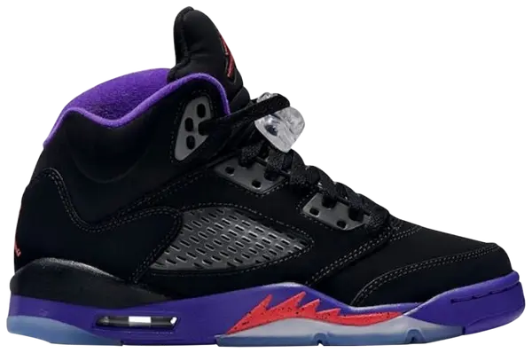 540989 Air Jordan 5 Retro PS 'Black Ember Glow'