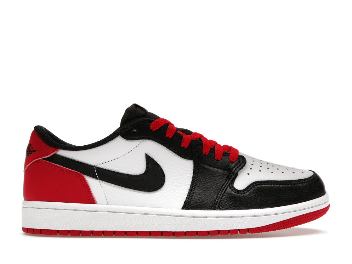 820617 Jordan 1 Retro Low OG Black Toe (2023)